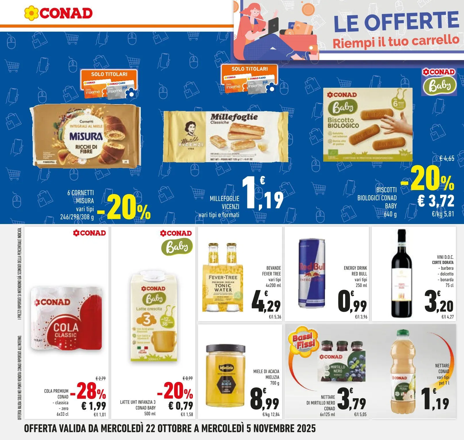 Volantini Conad  da 22 ottobre a 5 novembre di 2025 - Pagina del volantino 40