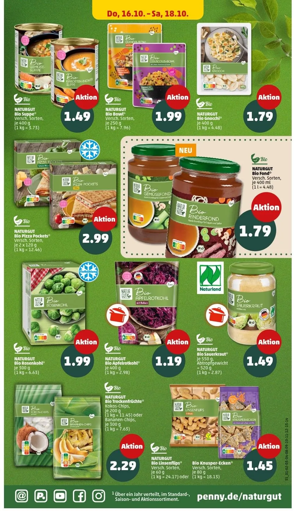 Penny Prospekte von 13. Oktober bis 18. Oktober 2025 - Prospekt seite 39