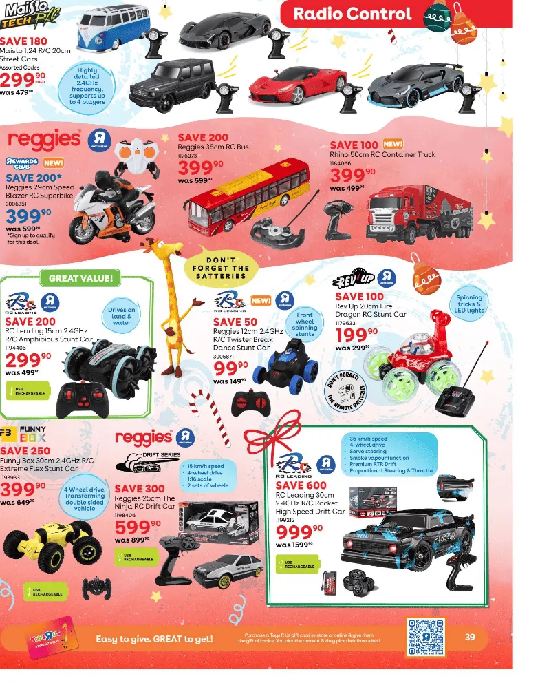 Toys R Us Sales from 23 November to 31 December 2025 - Catalogue Page 39