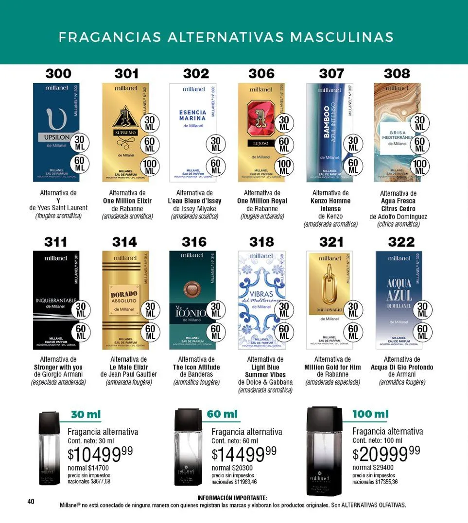 Ofertas de Ofertas Millanel  22 de junio al 20 de julio 2026 - Página 40 del catálogo