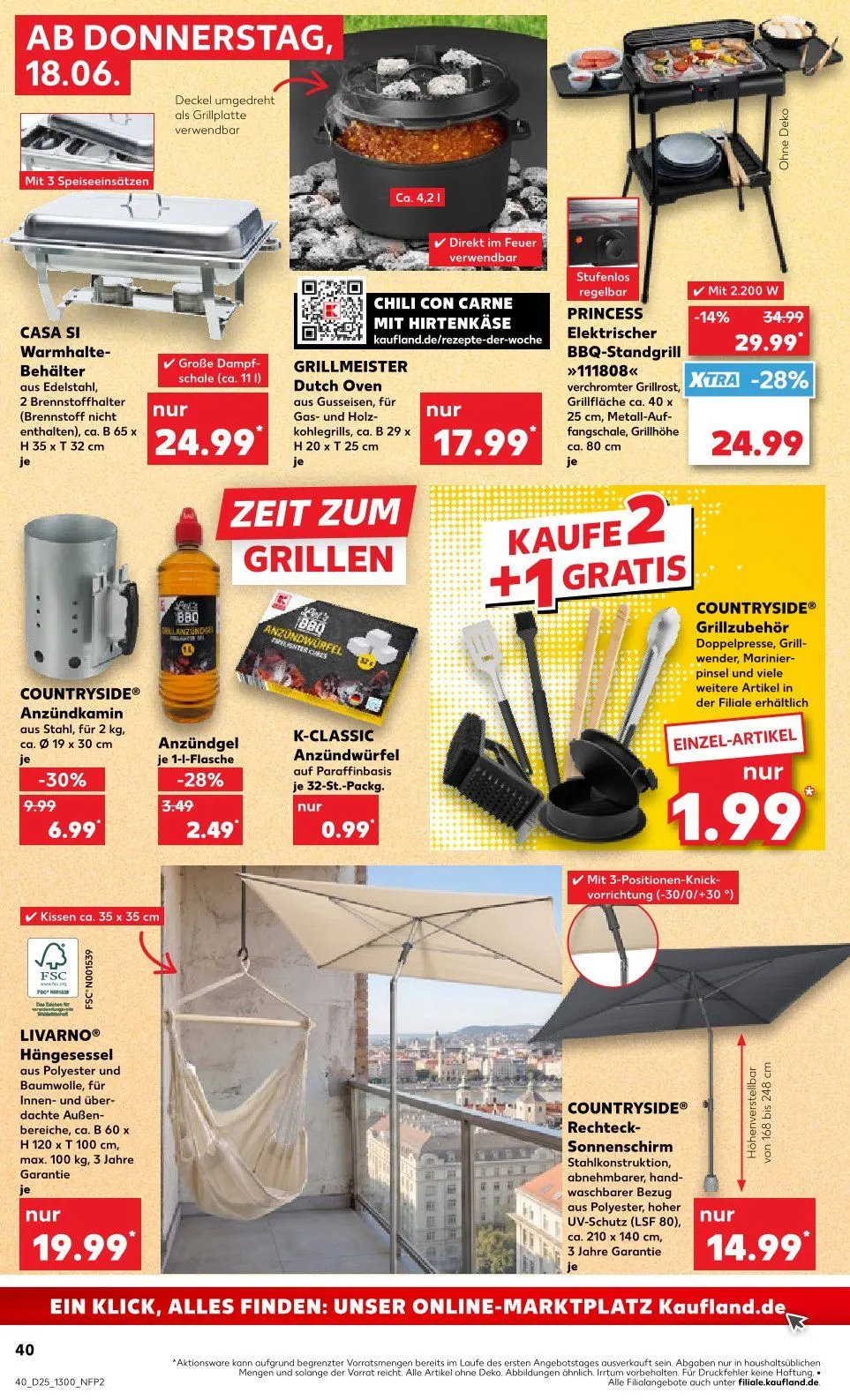 Kaufland Prospekte  von 18. Juni bis 24. Juni 2026 - Prospekt seite 40
