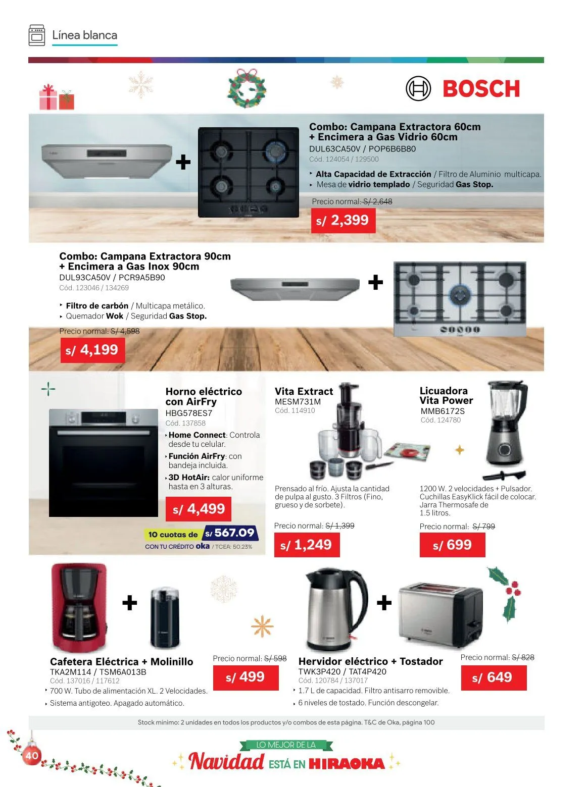 Catalogo de Hiraoka Ofertas 9 de diciembre al 31 de diciembre 2025 - Pag 40