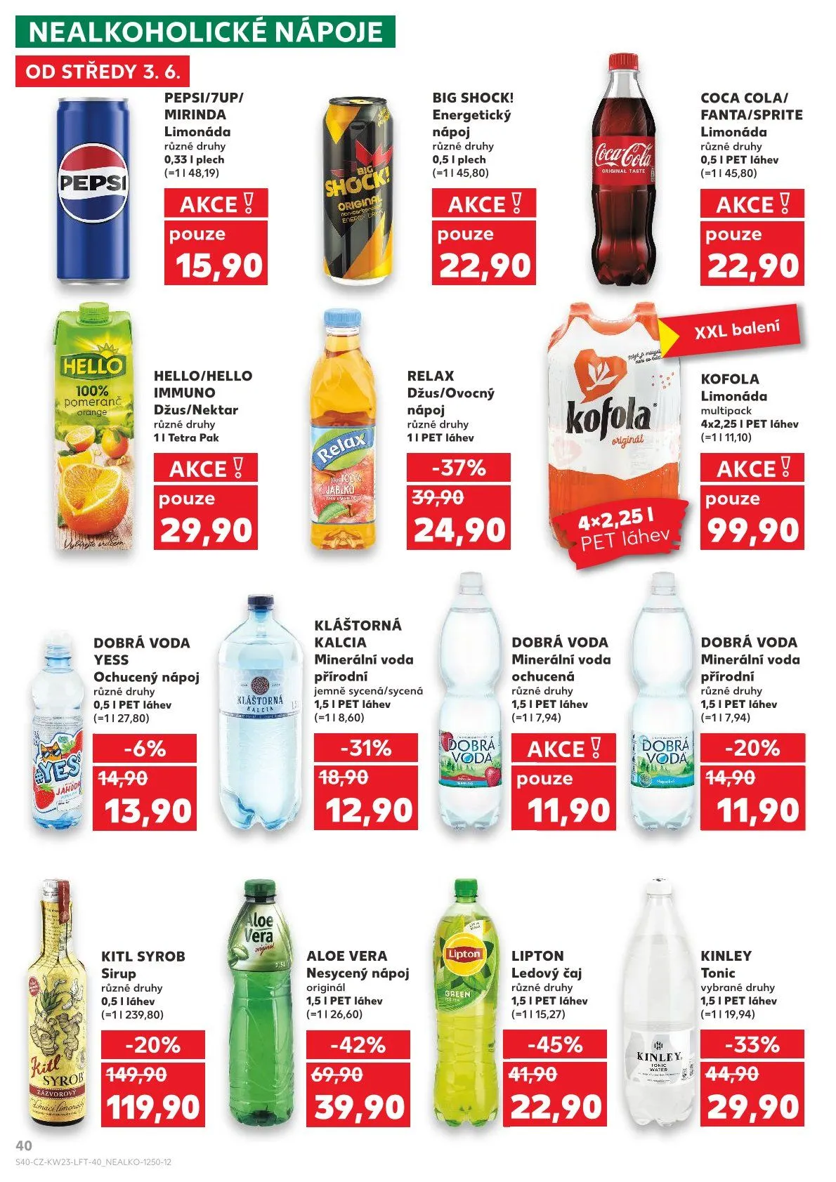 Kaufland RABATTE - 3. června 9. června 2026 - Page 40