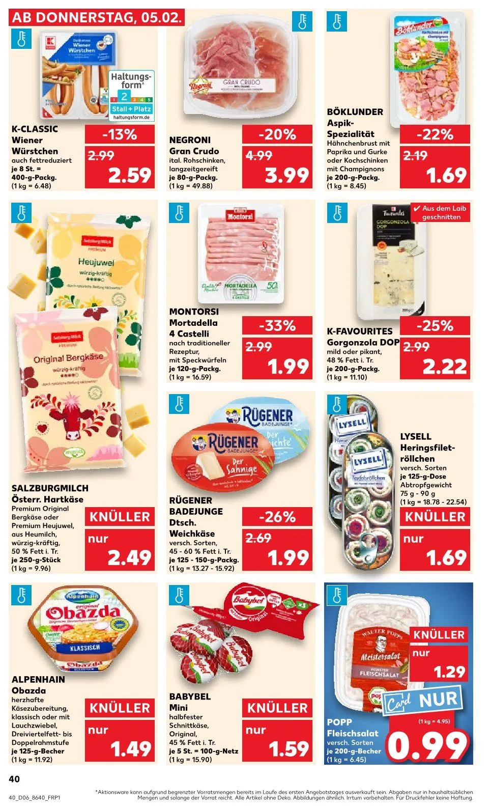 Kaufland Duitsland Folder van 8 februari tot 11 februari 2026 - Folder pagina 40