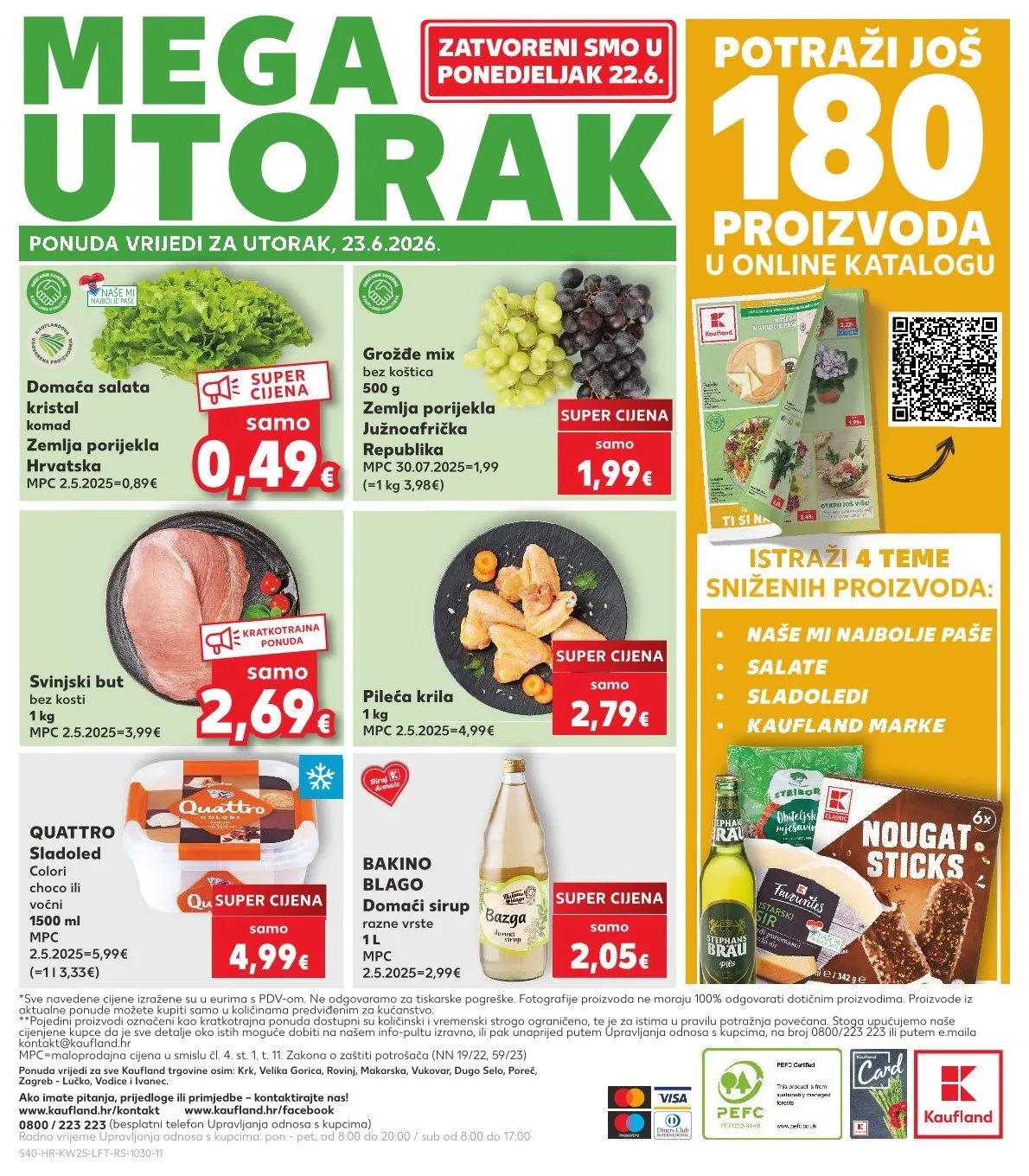 Katalog Kaufland od 17. lipnja do 23. lipnja 2026. - Pregled Stranica 40