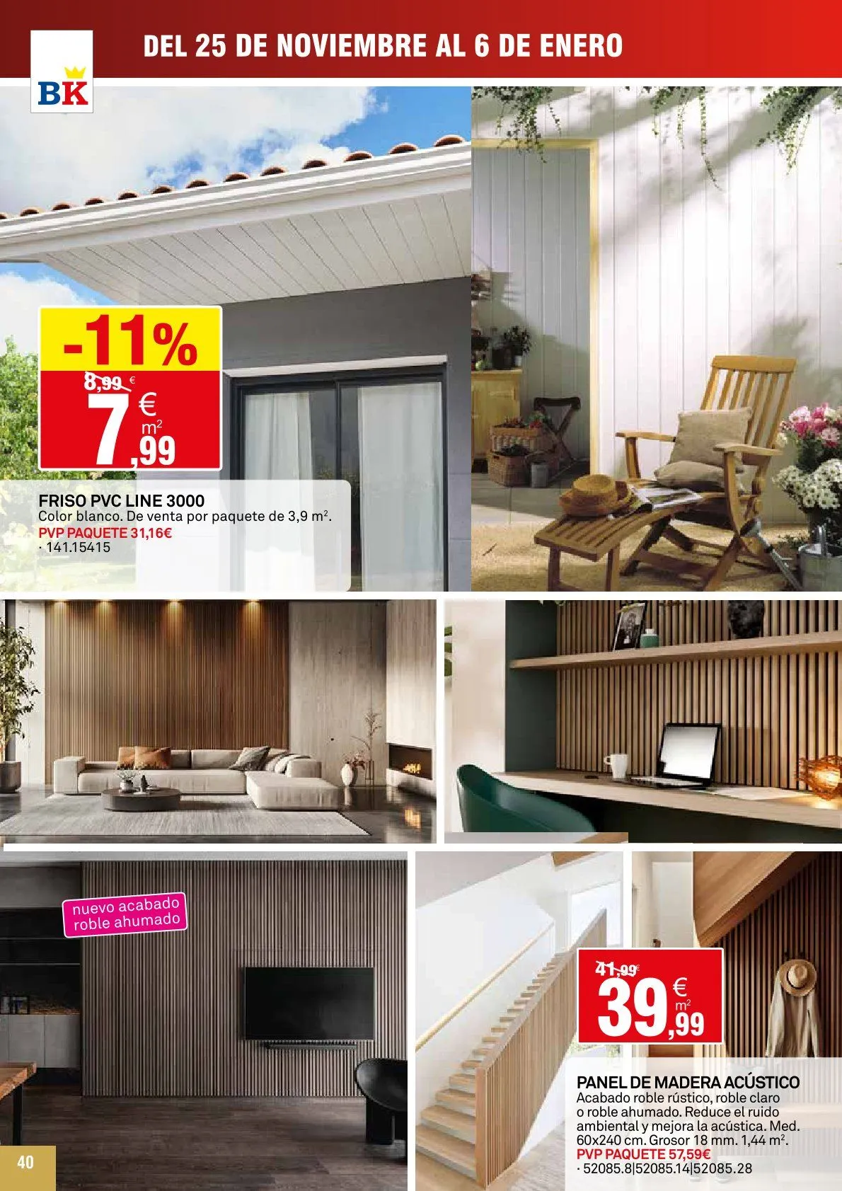 Catálogo de Bricoking Ofertas 25 de noviembre al 6 de enero 2026 - Página 40