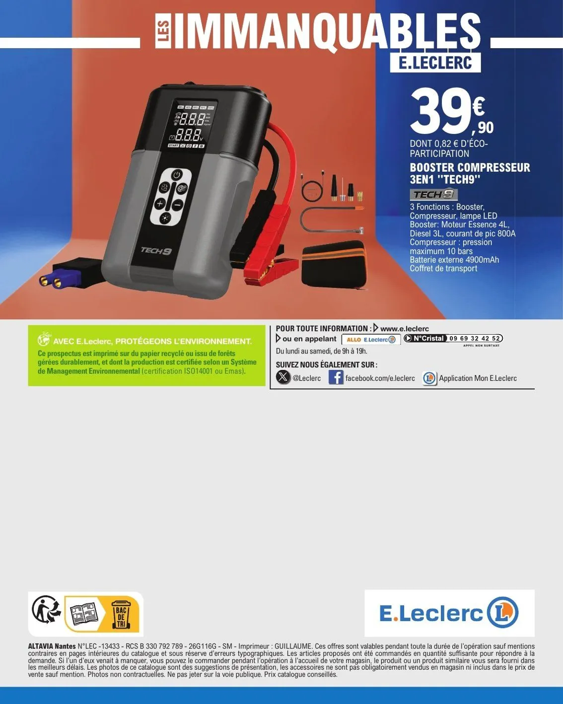 E.Leclerc Catalogue du 17 juillet au 18 juillet 2026 - Catalogue page 40