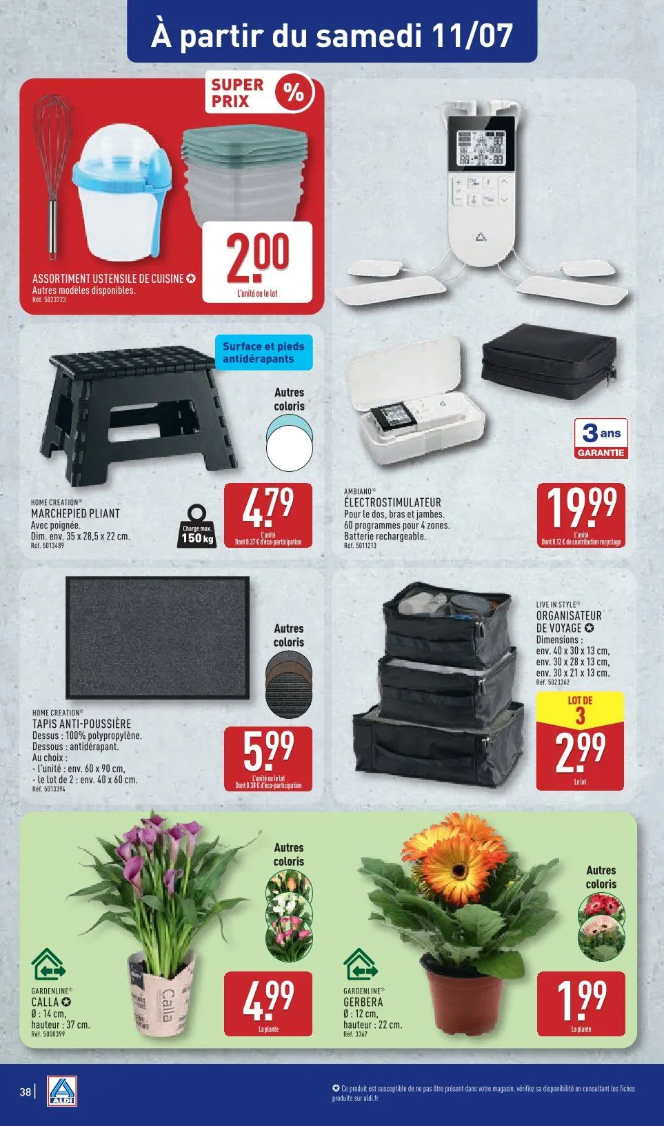 Catalogues ALDI du 7 juillet au 13 juillet 2026 - Catalogue page 40