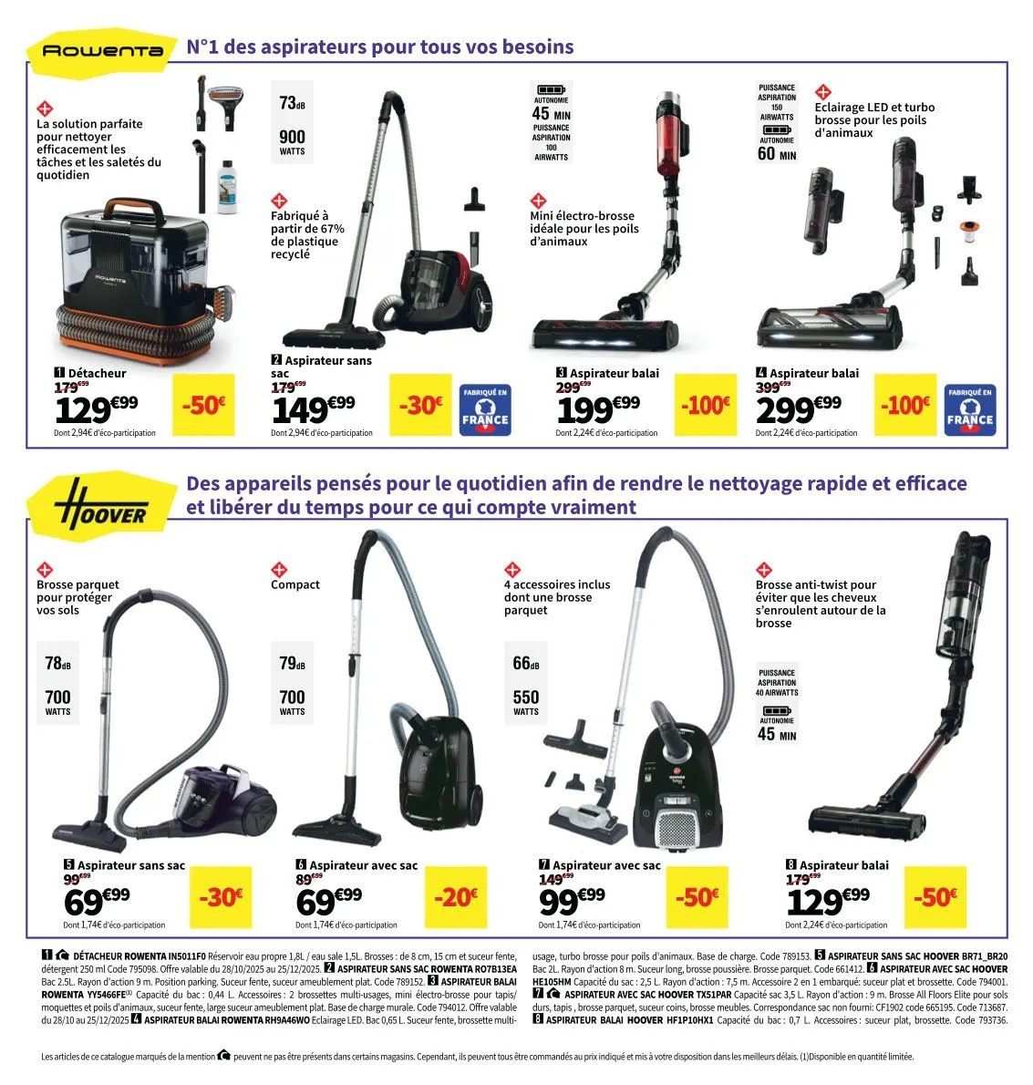 Catalogues Conforama du 28 octobre au 25 décembre 2025 - Catalogue page 40