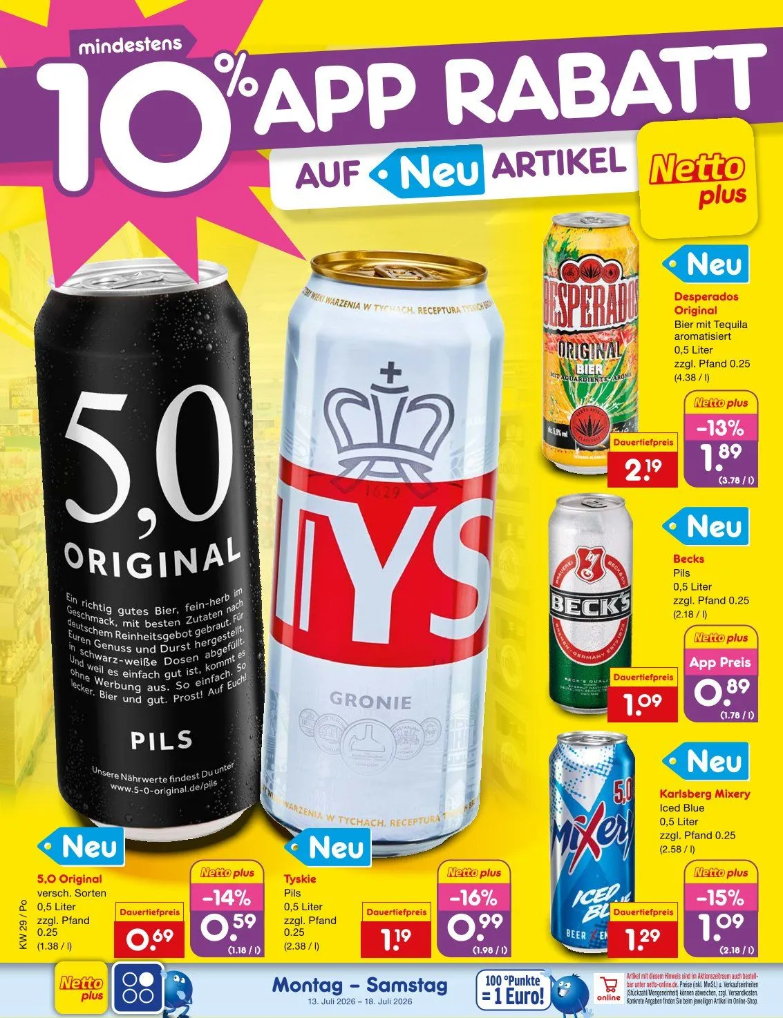 Netto Marken-Discount Folders van 13 juli tot 18 juli 2026 - Folder pagina 40