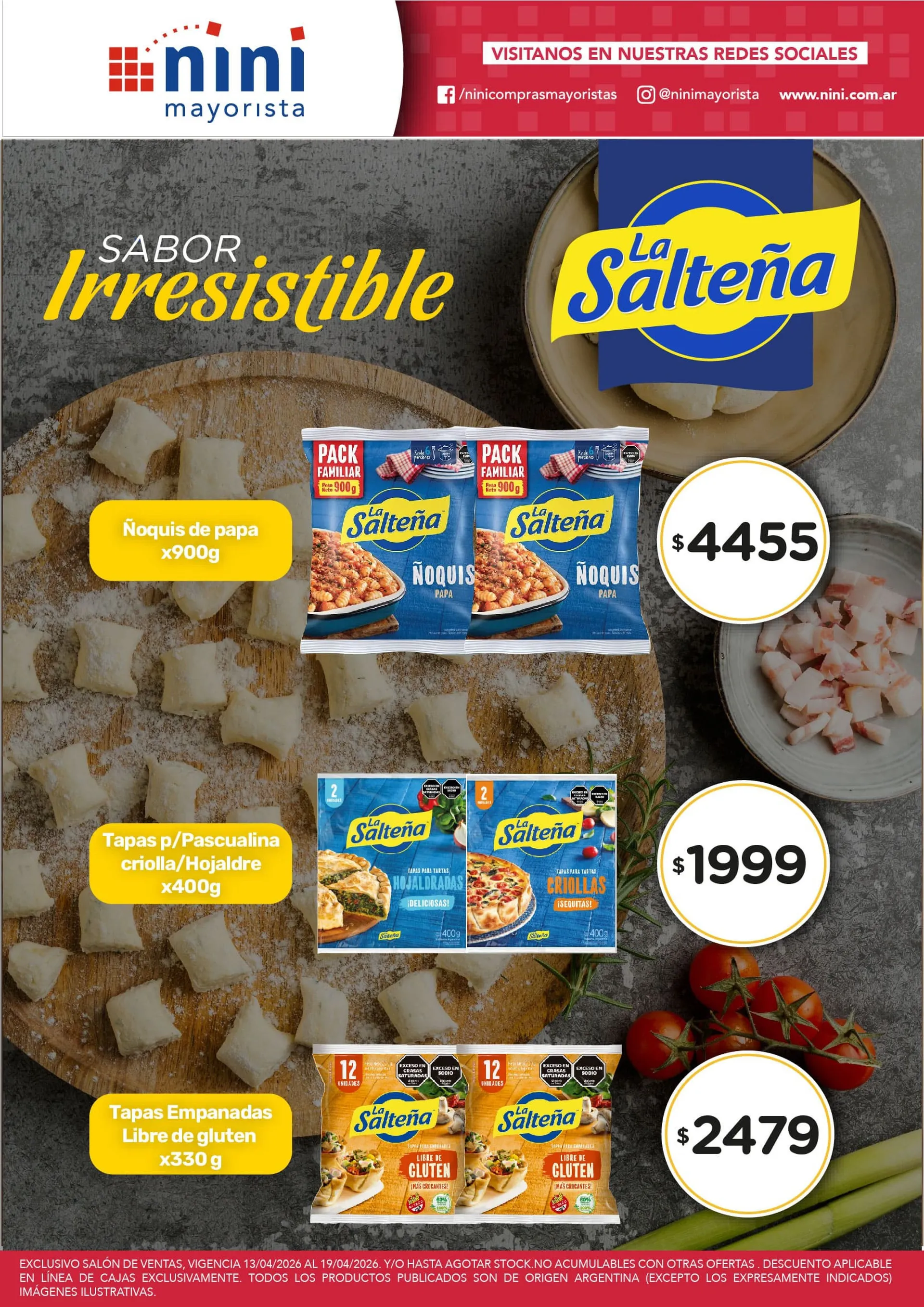 Ofertas de Nini Mayorista Ofertas 17 de abril al 19 de abril 2026 - Página 40 del catálogo