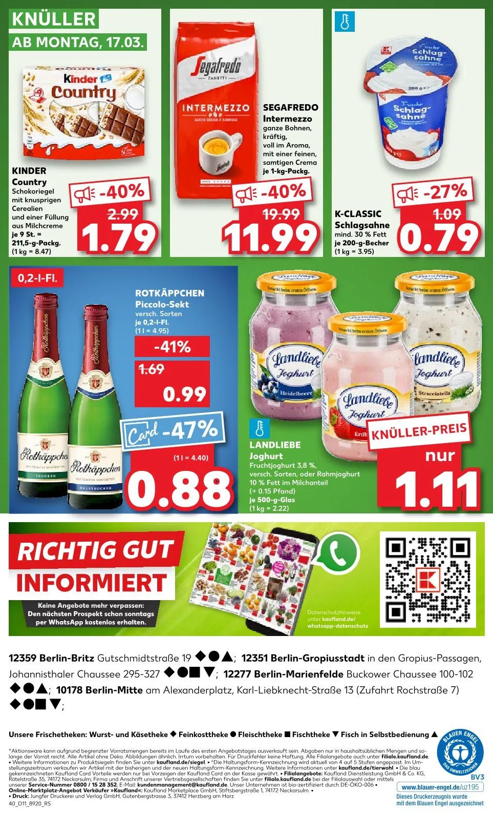 Kaufland Prospekt von 13. März bis 19. März 2025 - Prospekt seite 40