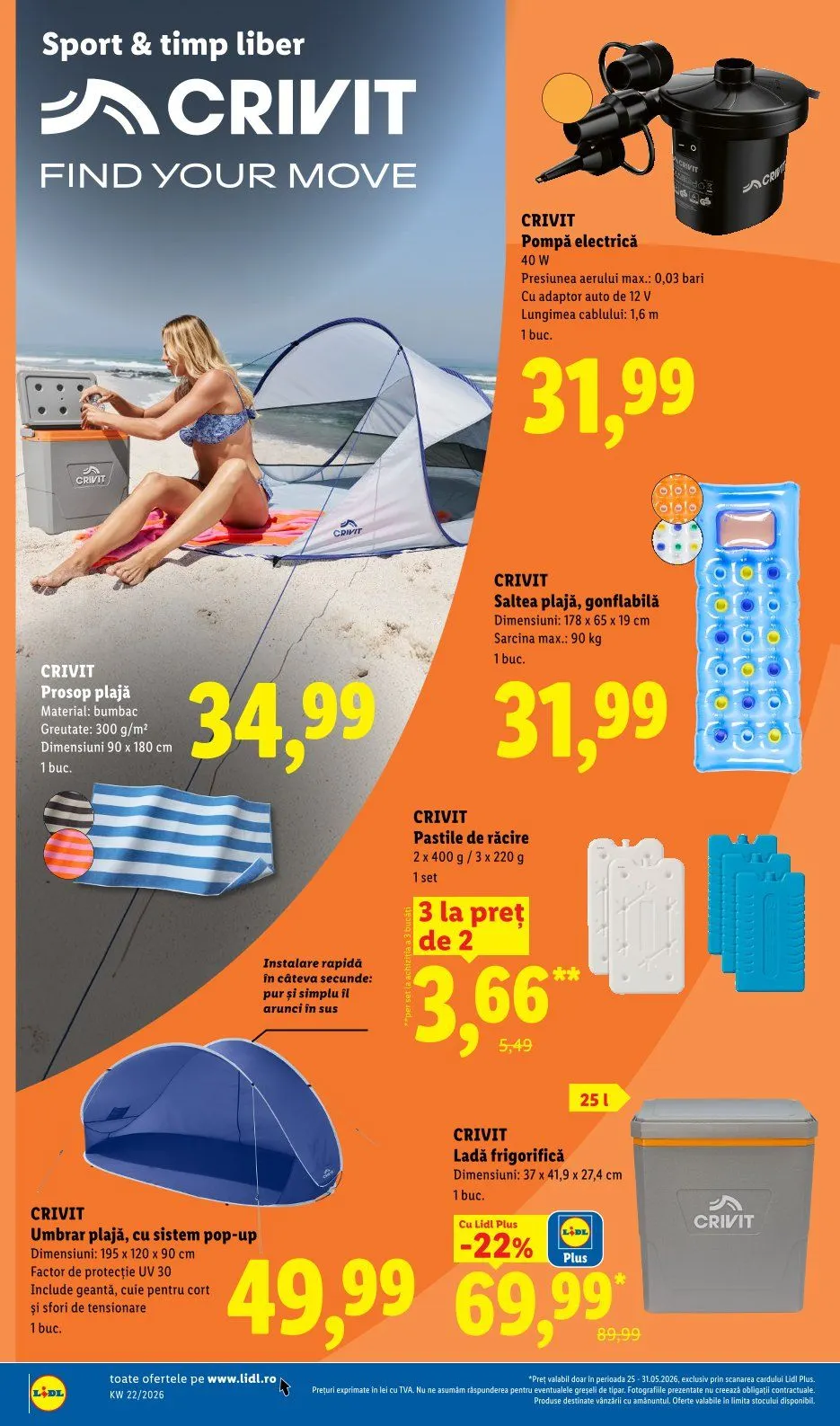 Catalog Lidl catalog de la 25 mai până la 31 mai 2026 - Revista Pagina 40