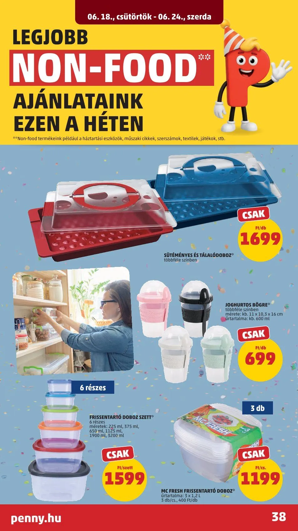 Katalógus Penny Market legfrissebb ajánlatai június 18.-tól június 24.-ig 2026. - Oldal 40