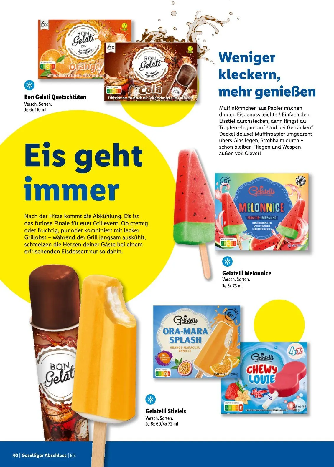 Lidl Prospekt von 27. April bis 18. Mai 2025 - Prospekt seite 40
