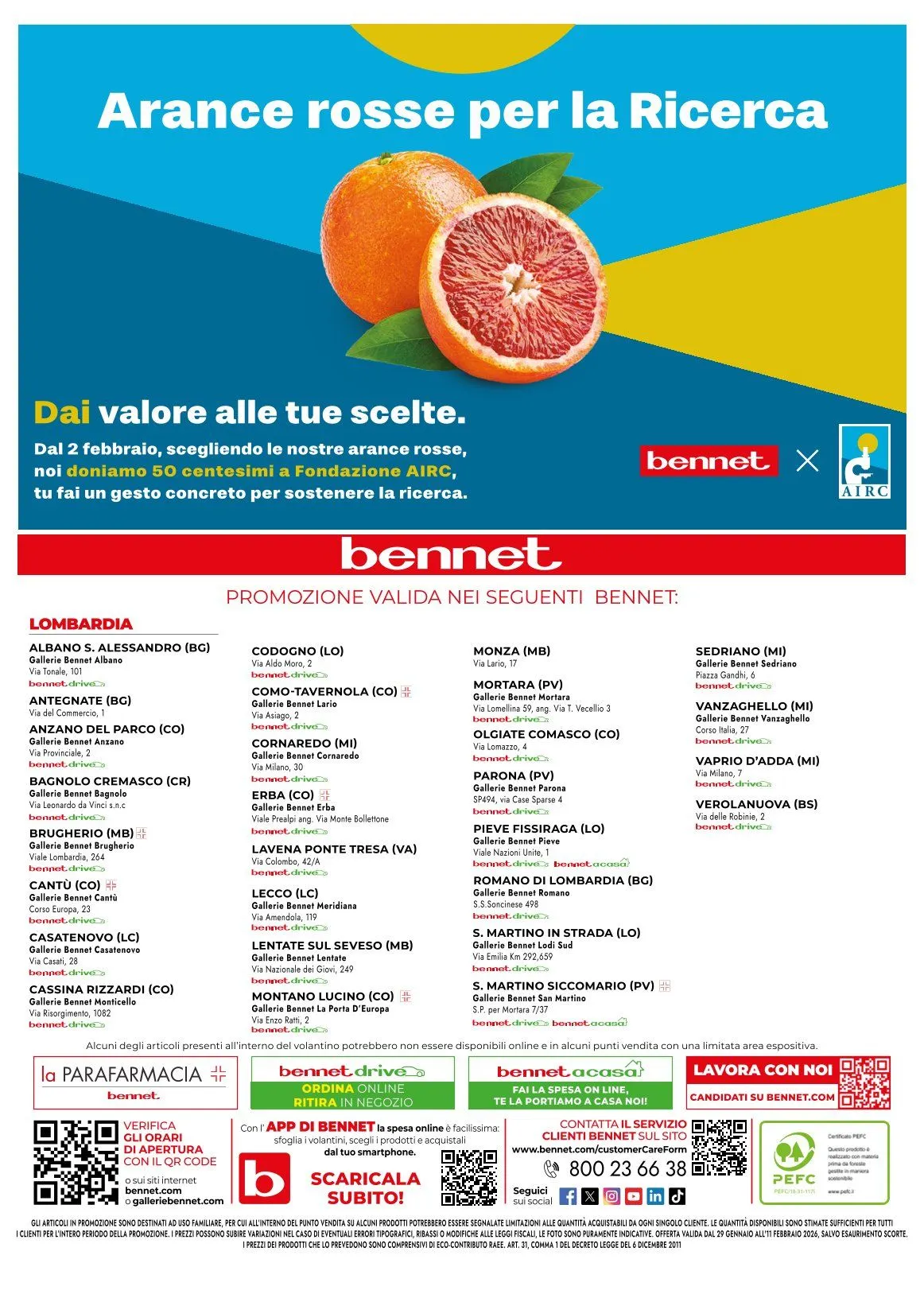 Volantini bennet da 29 gennaio a 11 febbraio di 2026 - Pagina del volantino 40