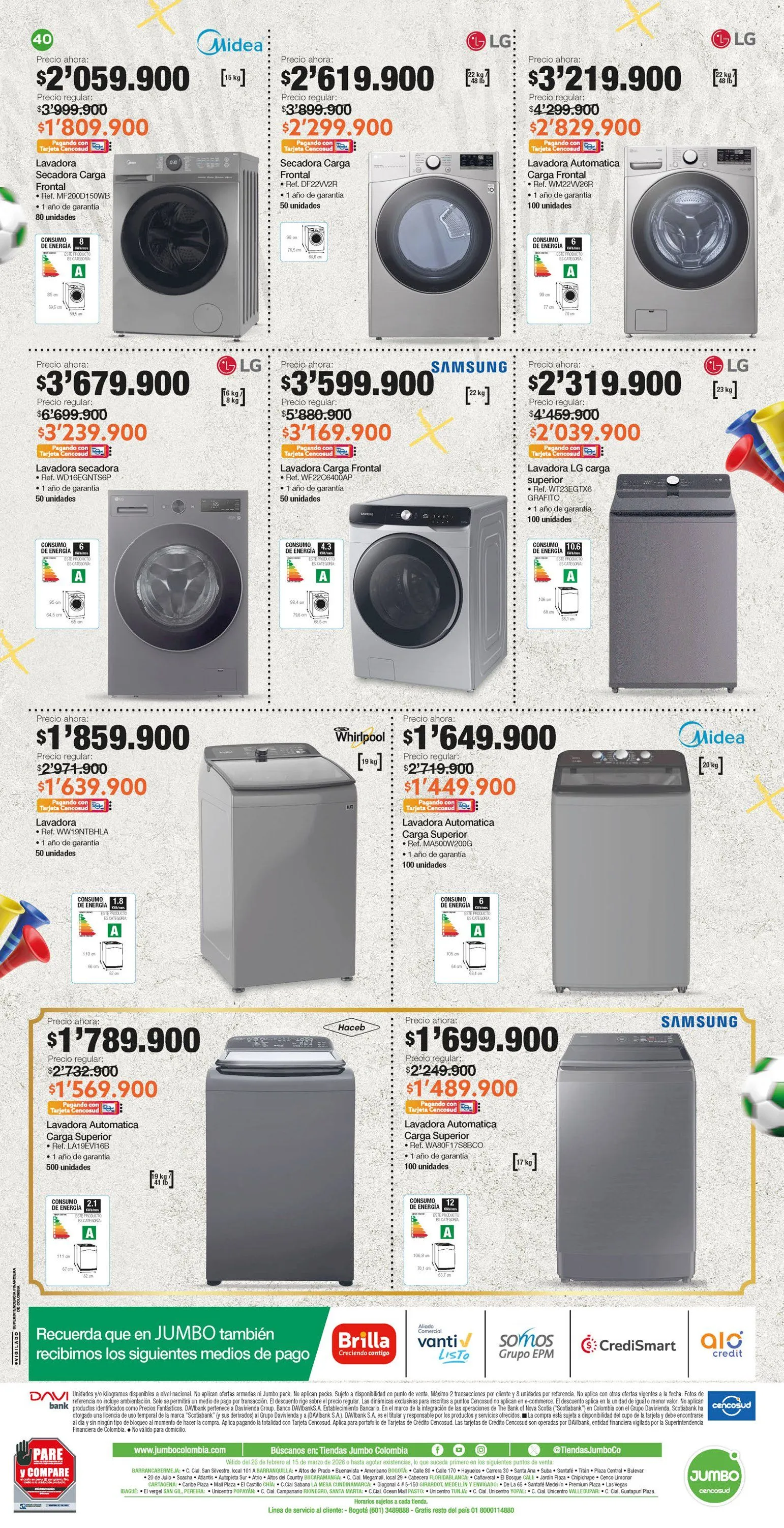Catalogo de Ofertas  Jumbo 26 de febrero al 15 de marzo 2026 - Pag 40