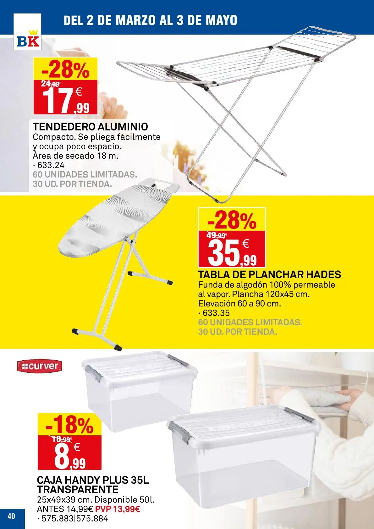 Catálogo de Bricoking Ofertas 2 de marzo al 3 de marzo 2026 - Página 40