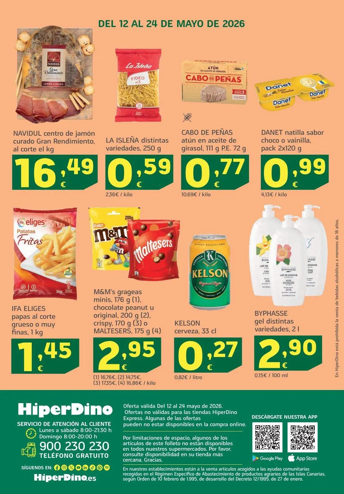 Catálogo de HiperDino Ofertas 12 de mayo al 24 de mayo 2026 - Página 40