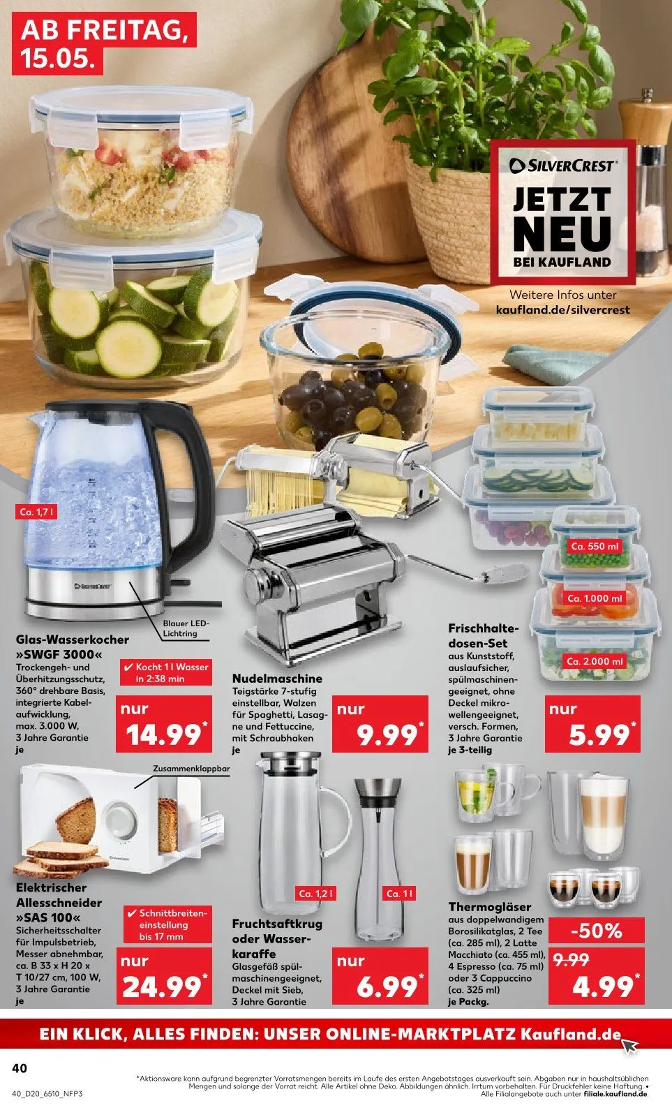  Kaufland Prospekte  von 15. Mai bis 20. Mai 2026 - Prospekt seite 40