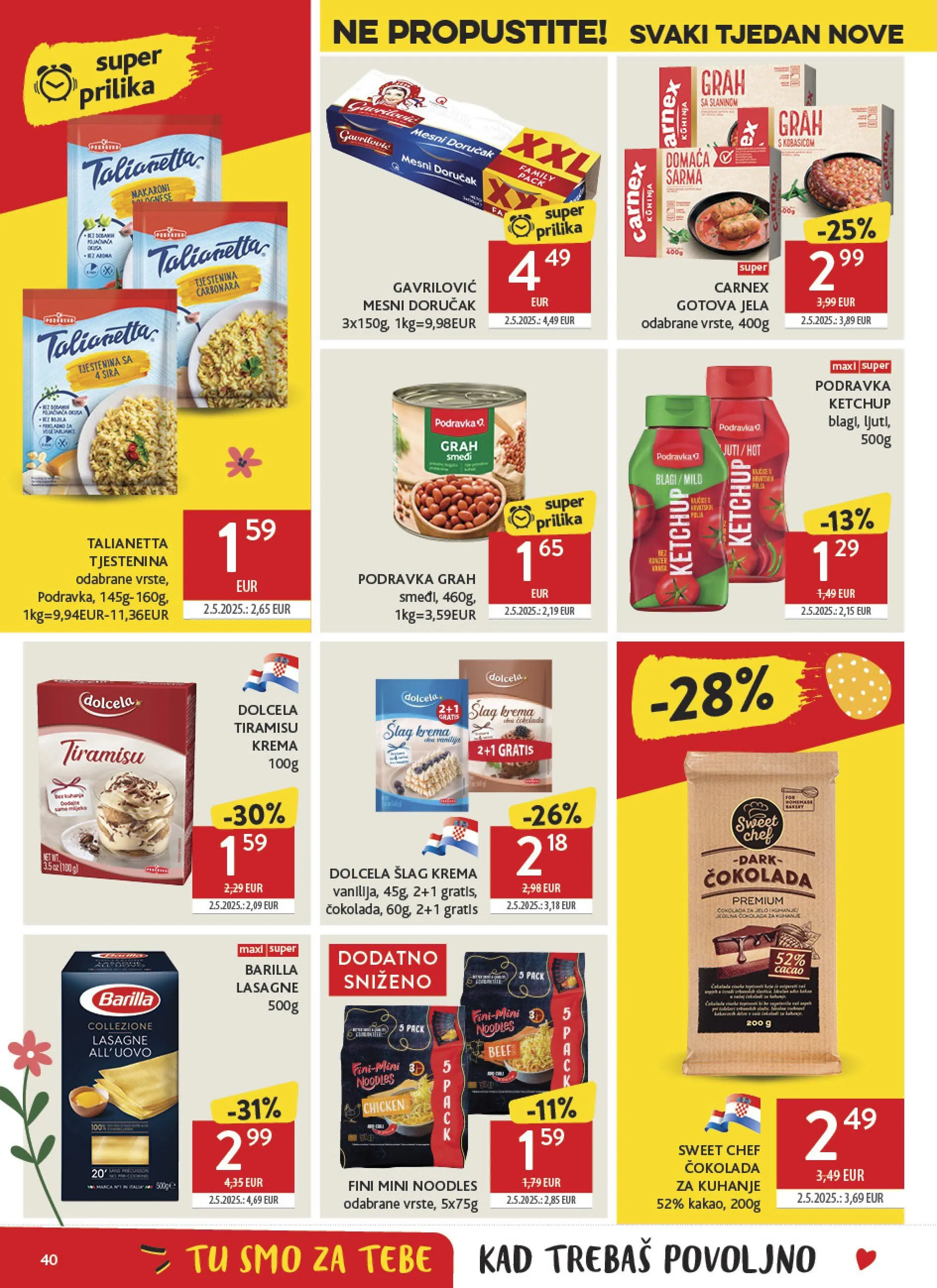 Katalog Konzum od 25. ožujka do 4. travnja 2026. - Pregled Stranica 40