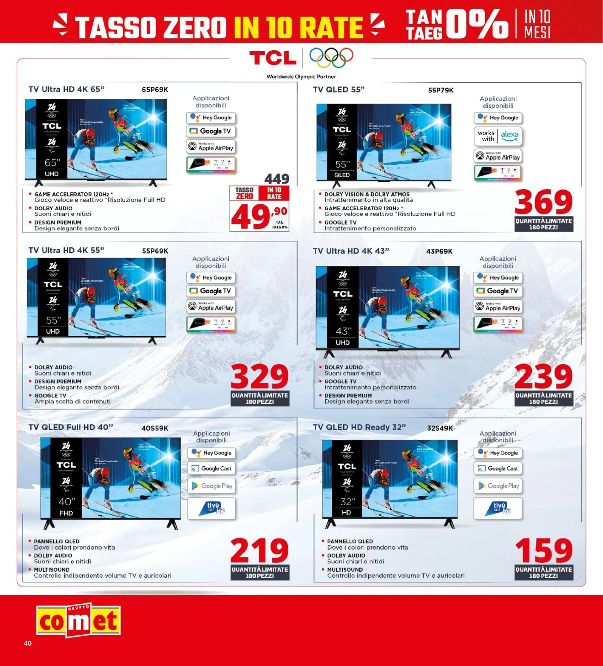 Comet Volantino da 9 aprile a 22 aprile di 2026 - Pagina del volantino 40