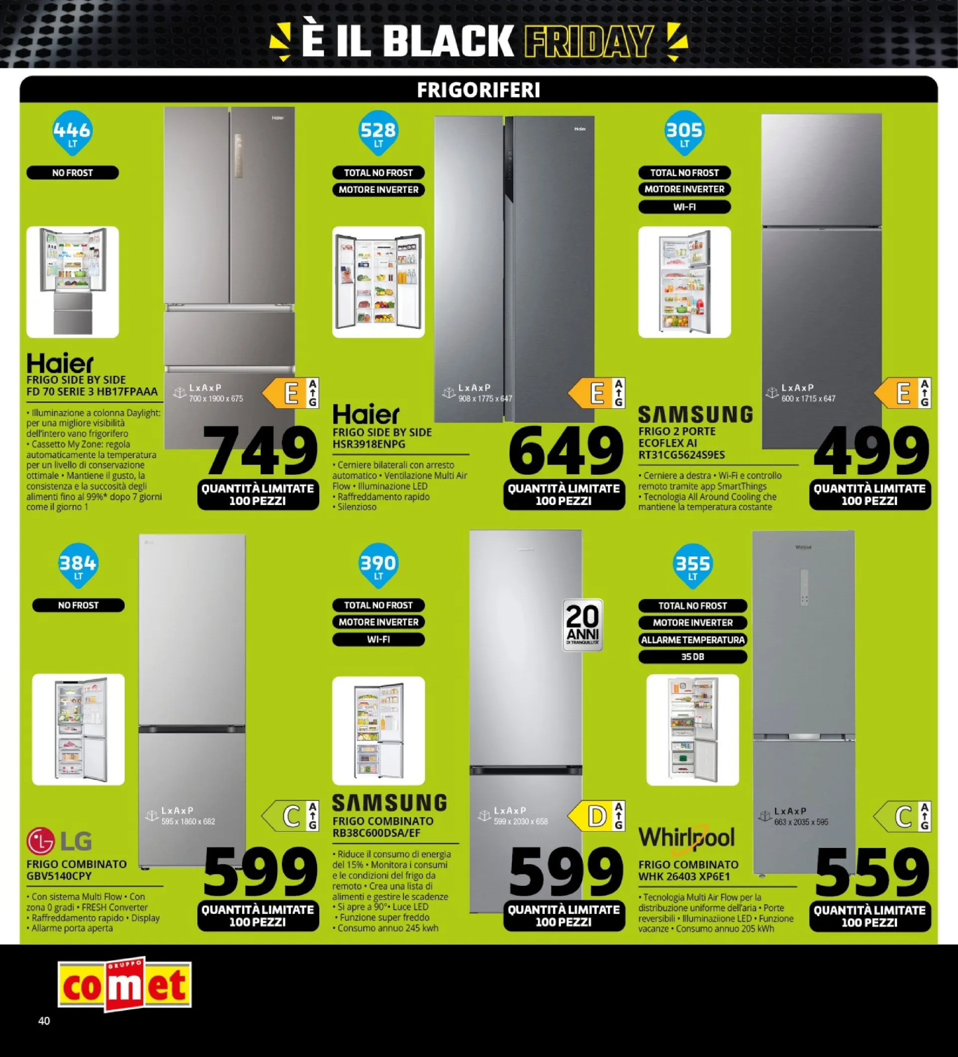 Comet Volantino da 13 novembre a 11 dicembre di 2025 - Pagina del volantino 40