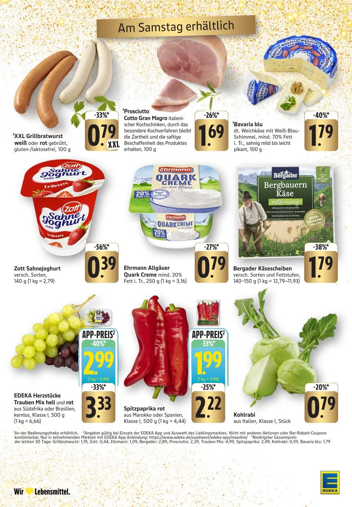 Edeka Angebote von 22. Dezember bis 27. Dezember 2025 - Prospekt seite 40