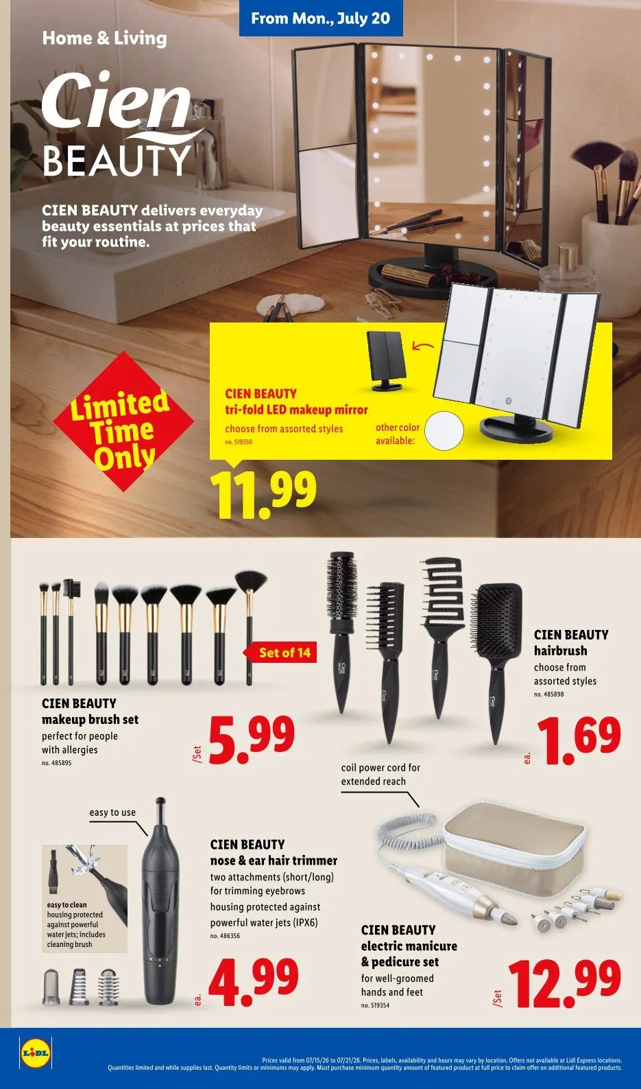 Weekly promotion Lidl Sales spanning from July 15 to July 21 2026 - Page 40 for Catalogue 365