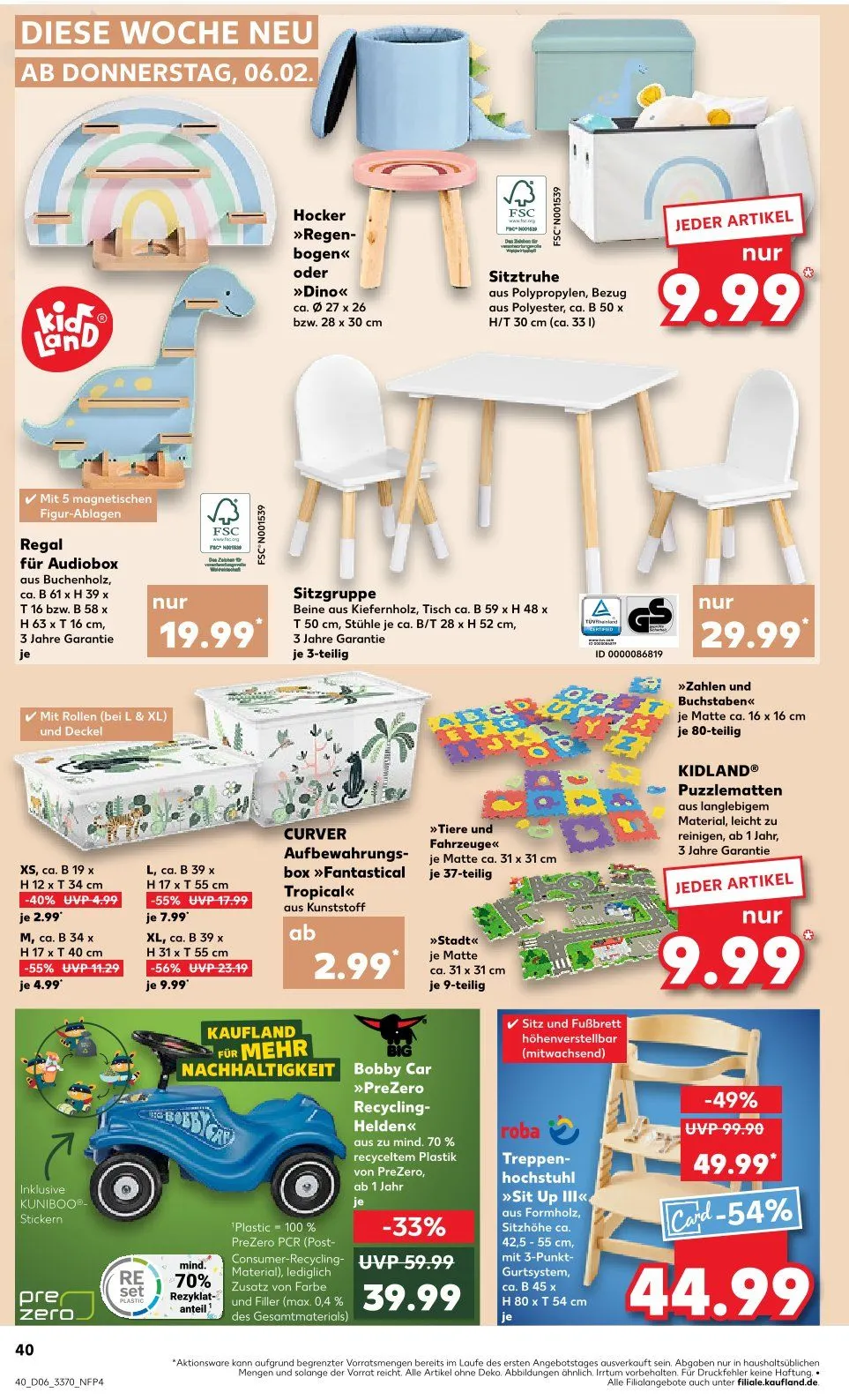 Kaufland Prospekt von 6. Februar bis 12. Februar 2025 - Prospekt seite 40