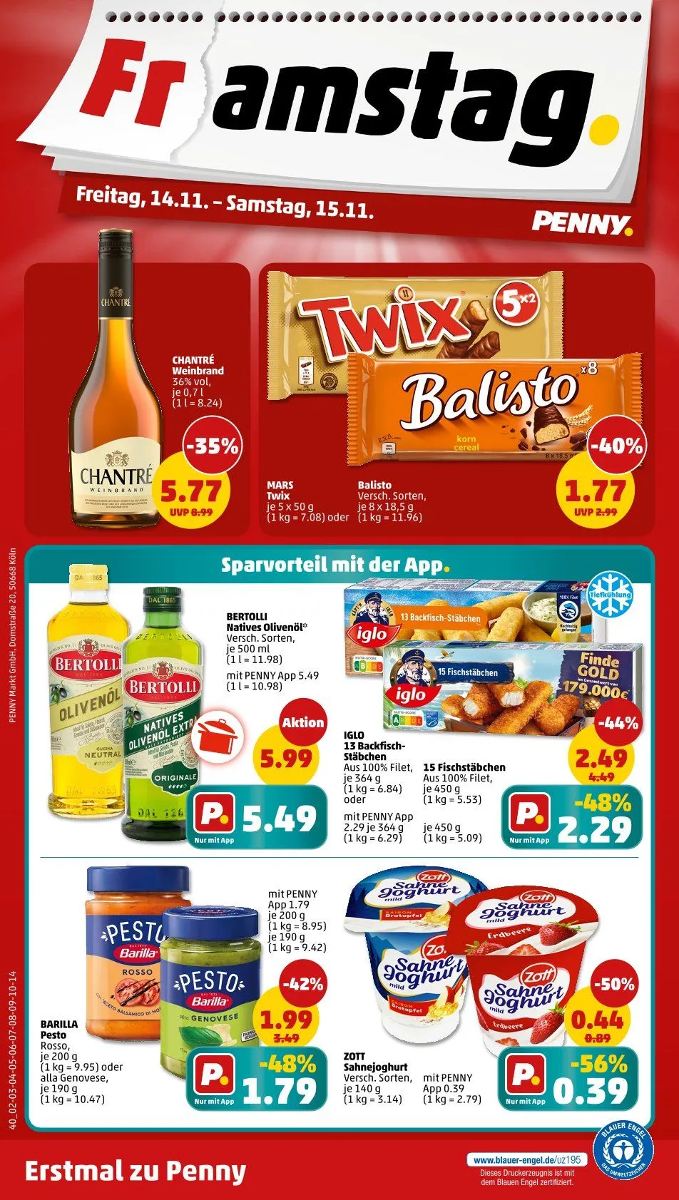 Penny Angebote von 10. November bis 15. November 2025 - Prospekt seite 40