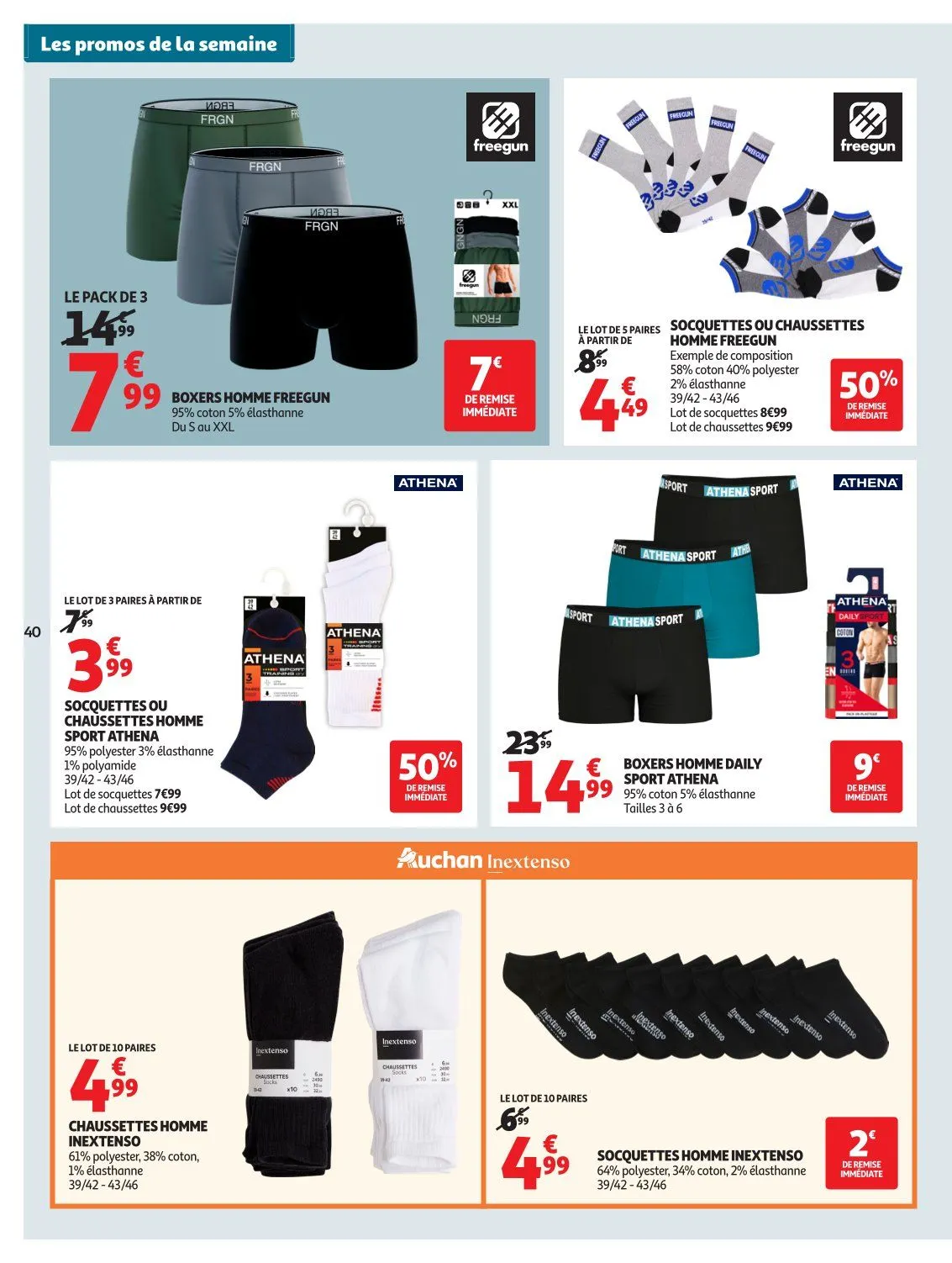 Catalogues Auchan du 28 juillet au 8 août 2026 - Catalogue page 40