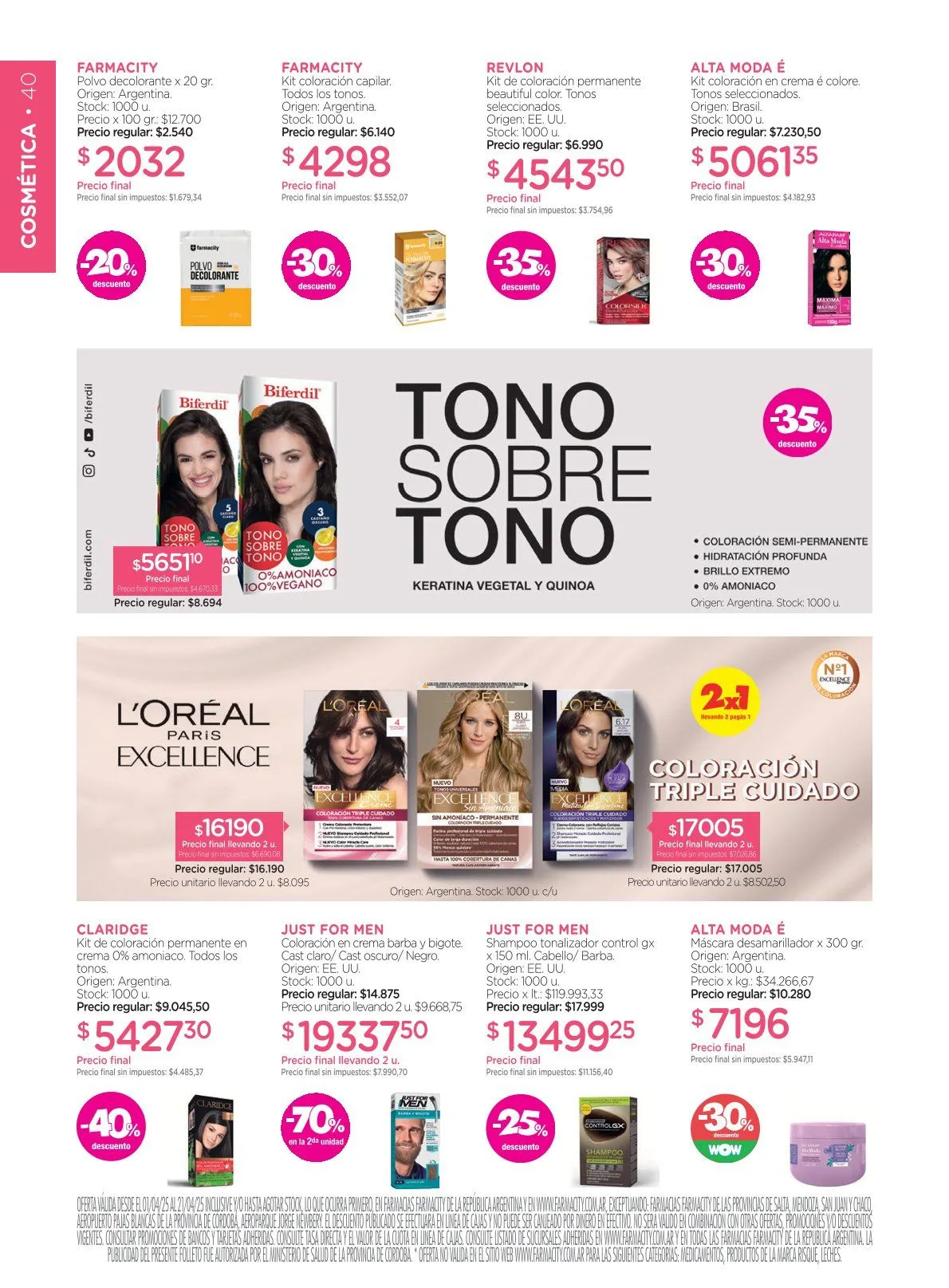 Ofertas de Farmacity Ofertas 7 de abril al 21 de abril 2025 - Página 40 del catálogo