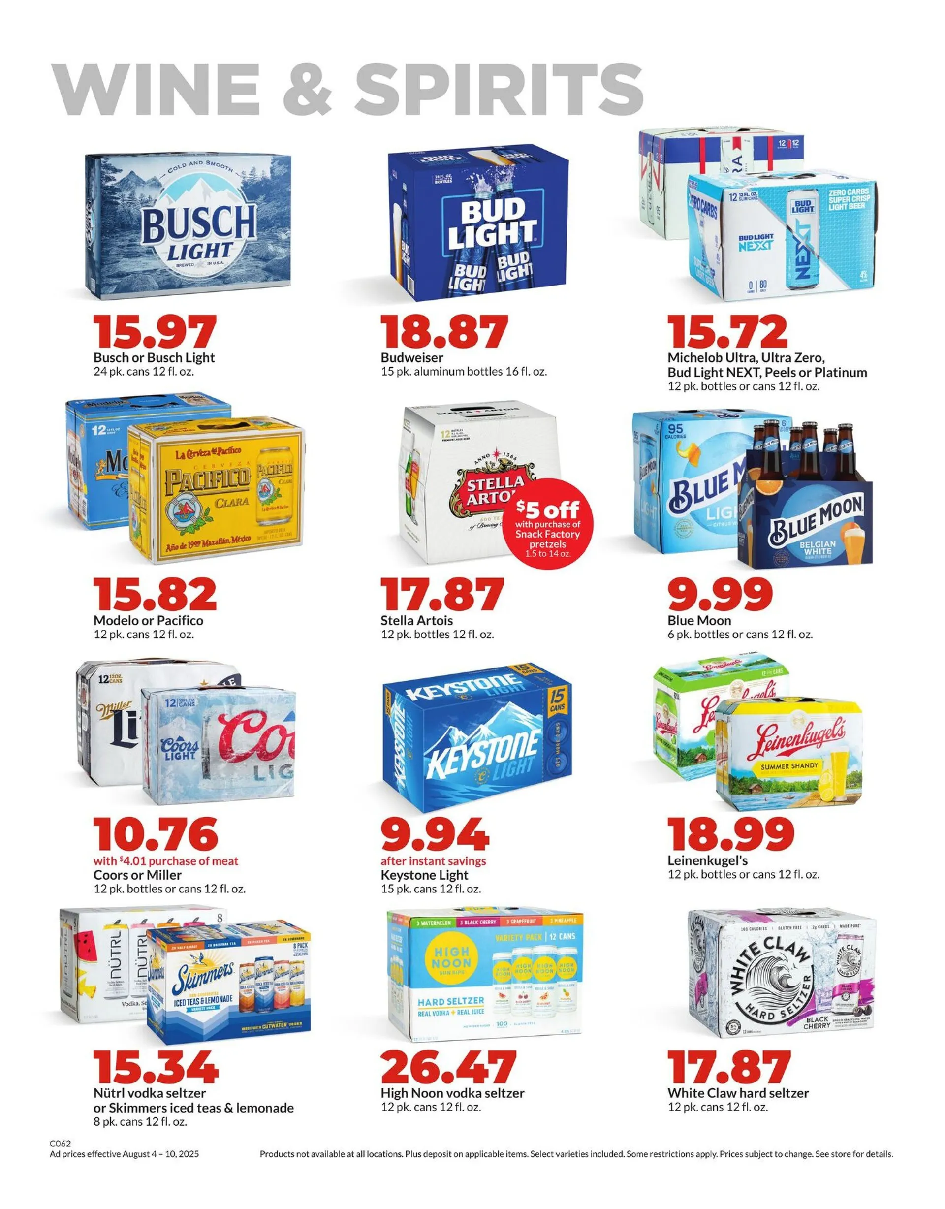 Weekly ad HyVee Sales from August 4 to August 11 2025 - Page 37