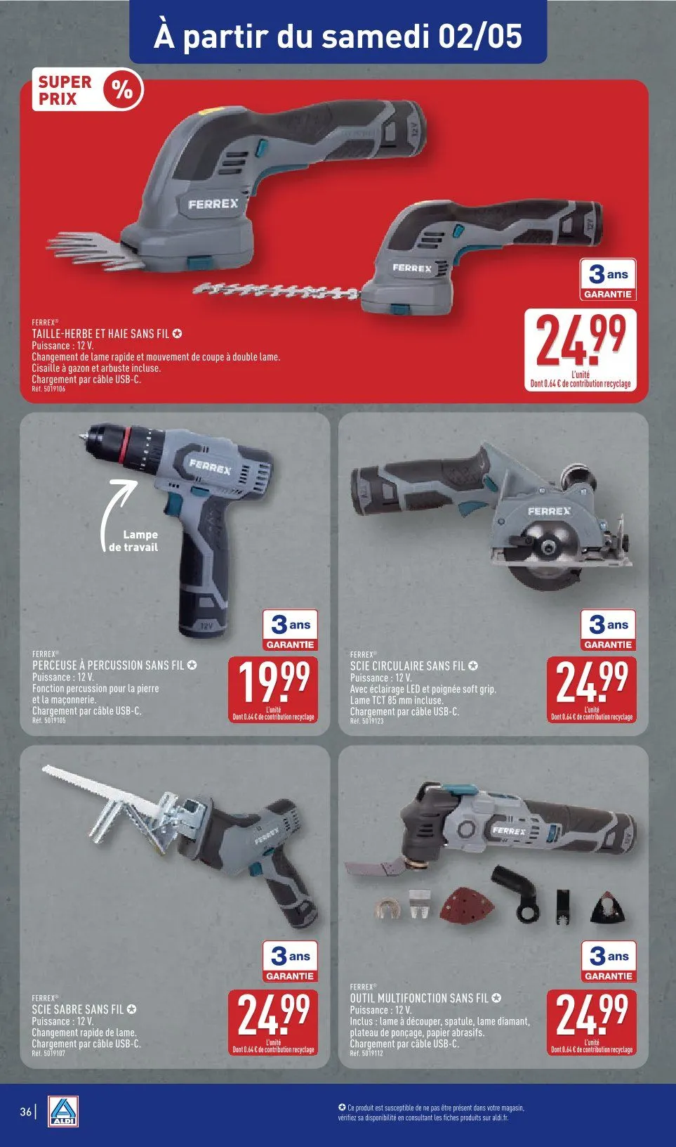  ALDI Catalogue du 29 avril au 4 mai 2026 - Catalogue page 40