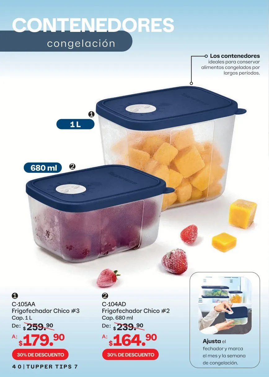 Catálogo de Tupperware Ofertas 15 de junio al 12 de julio 2026 - Pagina 40