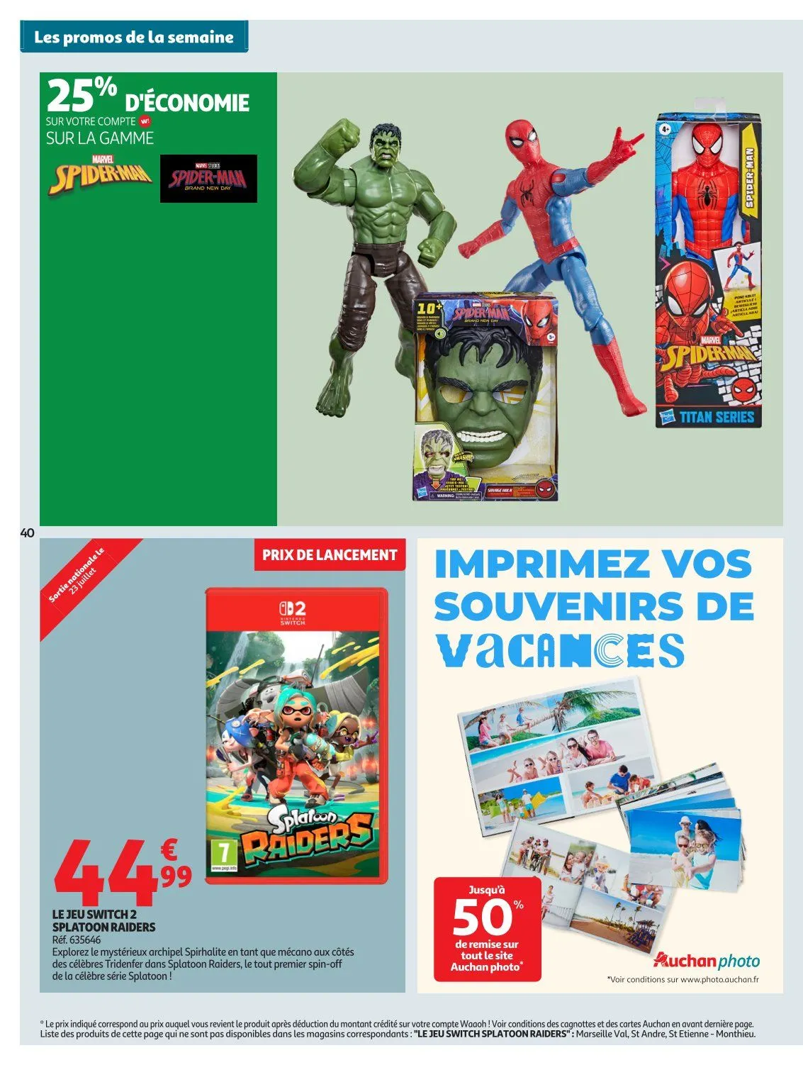 Catalogues Auchan du 21 juillet au 2 août 2026 - Catalogue page 40