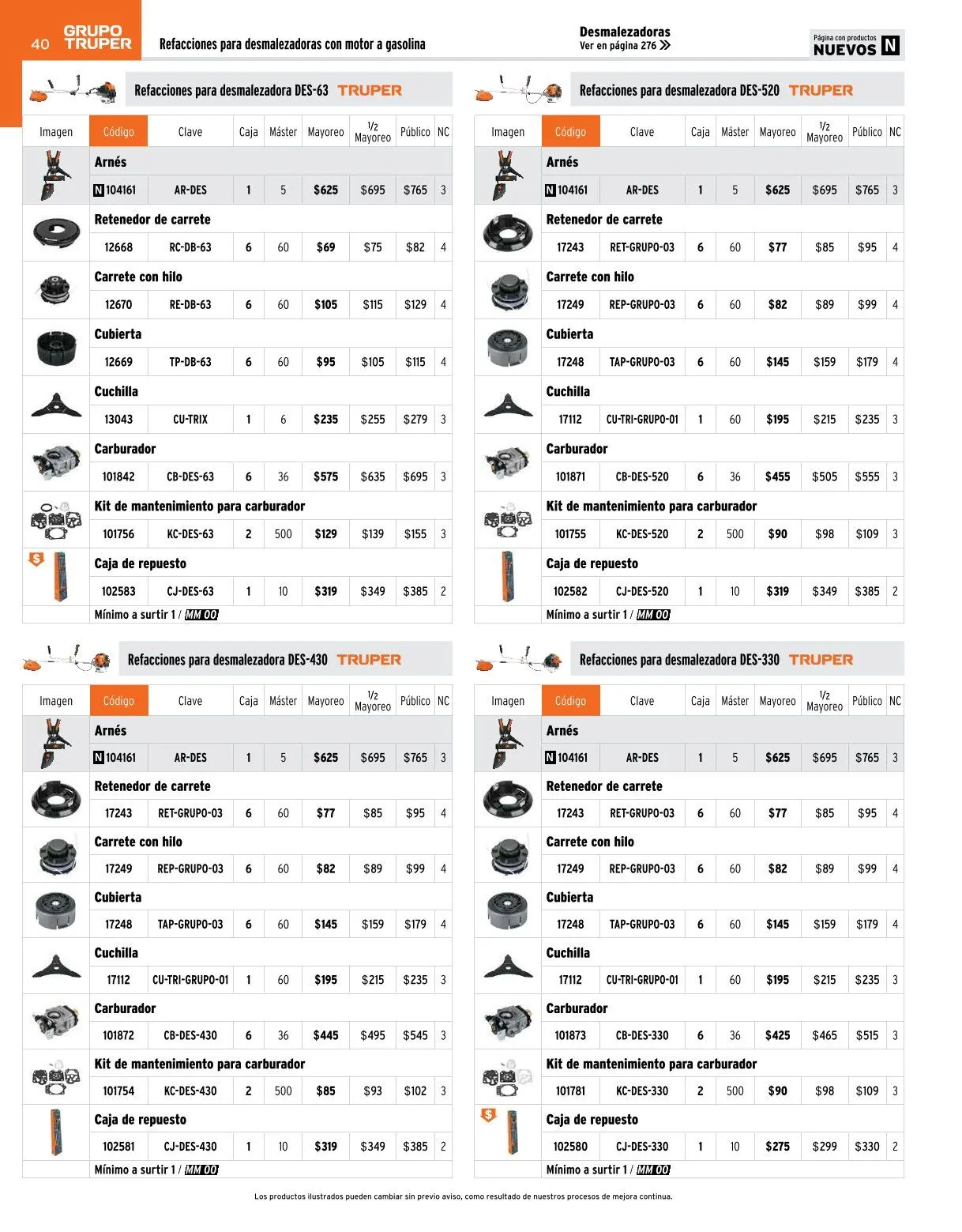 Catálogo de Truper catálogos y ofertas 20 de marzo al 30 de mayo 2026 - Pagina 40