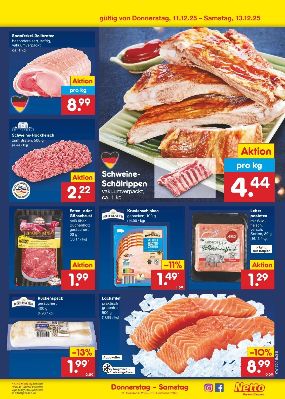 Netto Marken-Discount Angebote von 8. Dezember bis 13. Dezember 2025 - Prospekt seite 39
