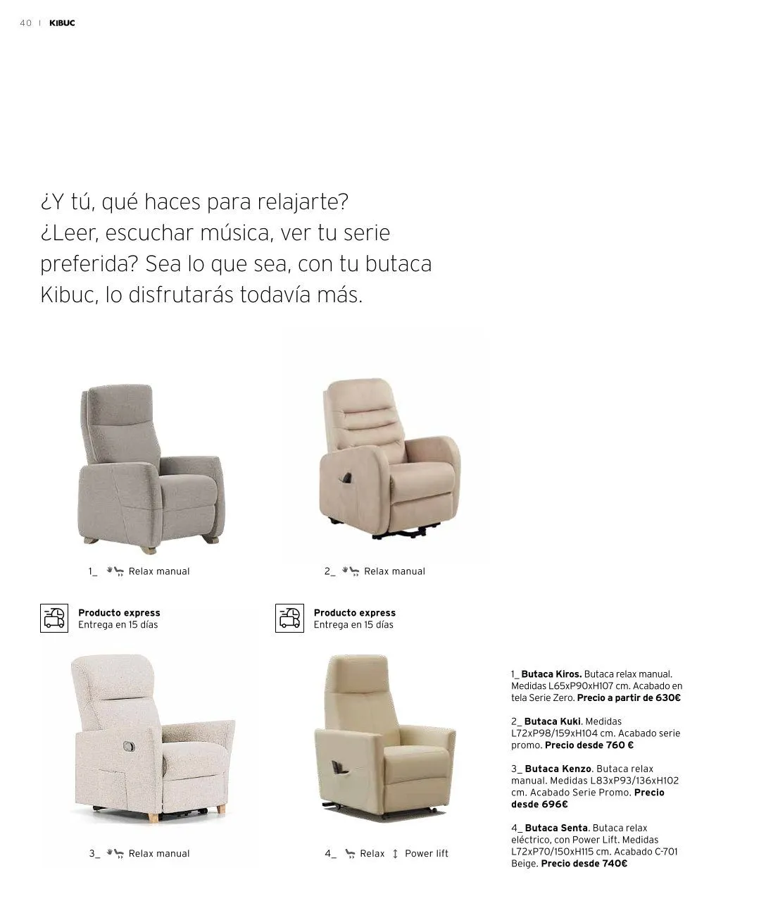 Catálogo de Kibuc Ofertas 30 de abril al 30 de mayo 2026 - Página 40