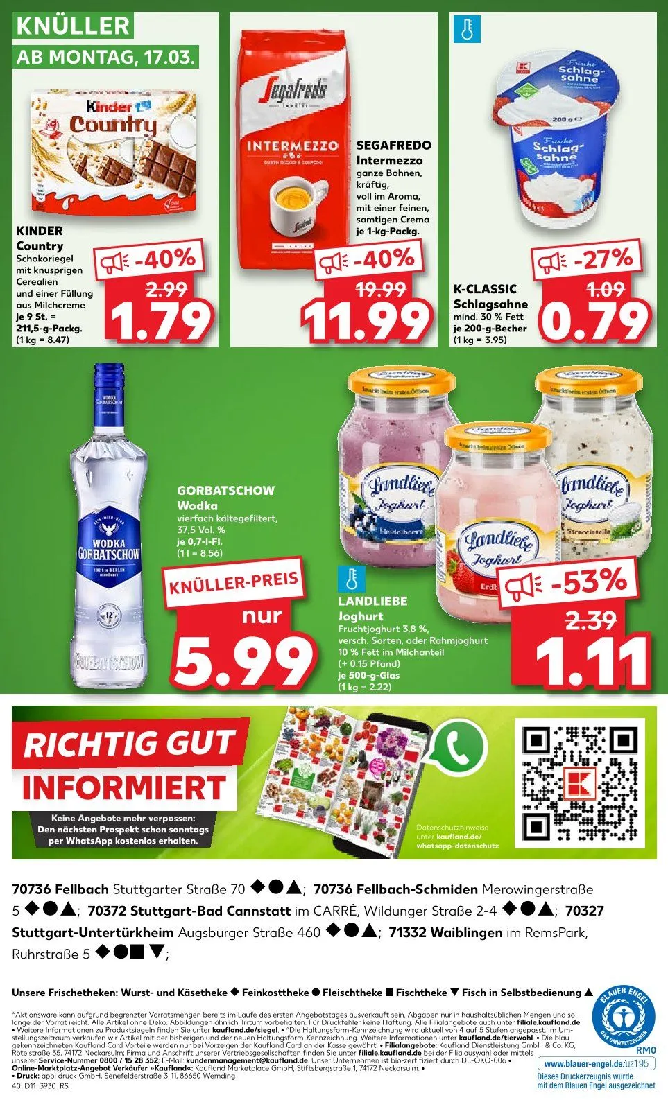 Kaufland Prospekt von 13. März bis 19. März 2025 - Prospekt seite 40