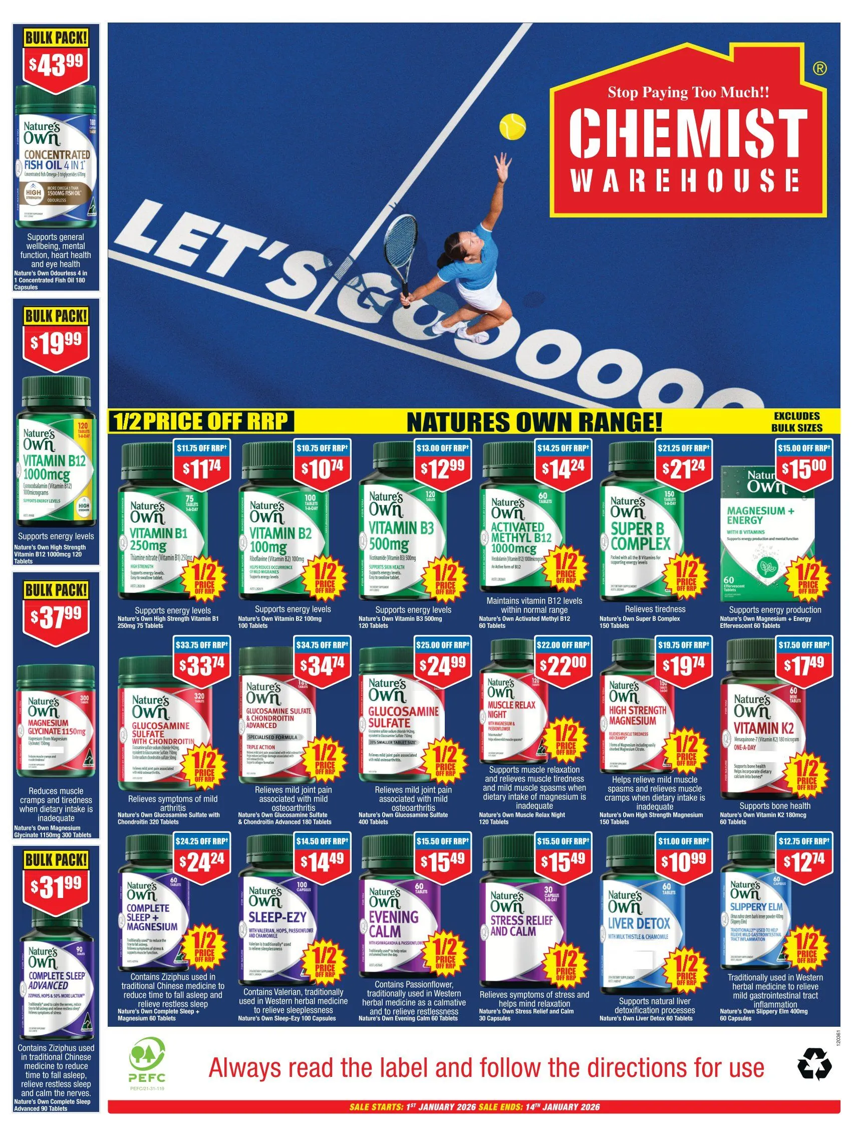 Chemist Warehouse Catalogues - Catalogue valid from 1 January to 14 January 2026 - page 40