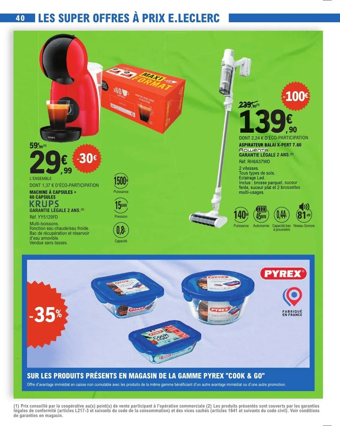 Catalogues E.Leclerc du 21 avril au 2 mai 2026 - Catalogue page 40