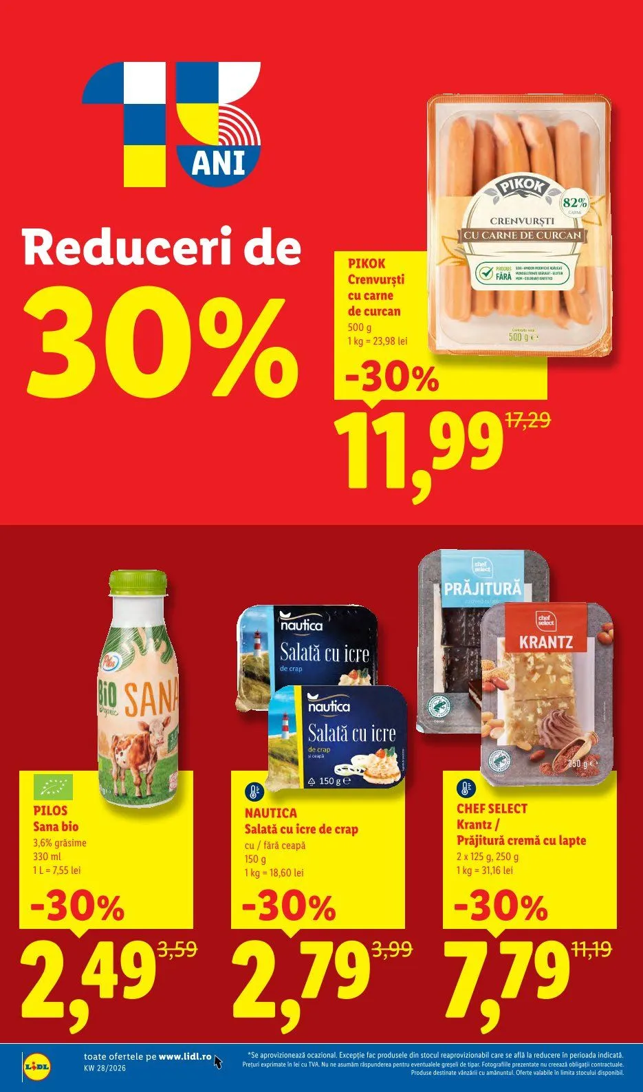 Catalog Oferte de neratat Lidl de la 6 iulie până la 12 iulie 2026 - Revista Pagina 4