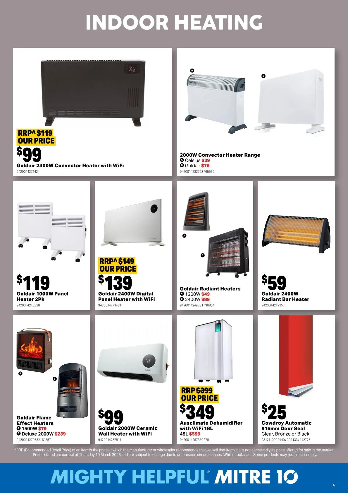 Mitre 10 - Catalogue valid from 29 April to 17 May 2026 - page 4