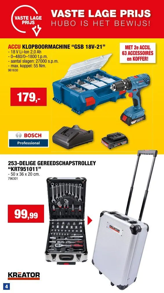 Hubo Promoties van 8 januari tot 19 januari 2025 - folder pagina 4