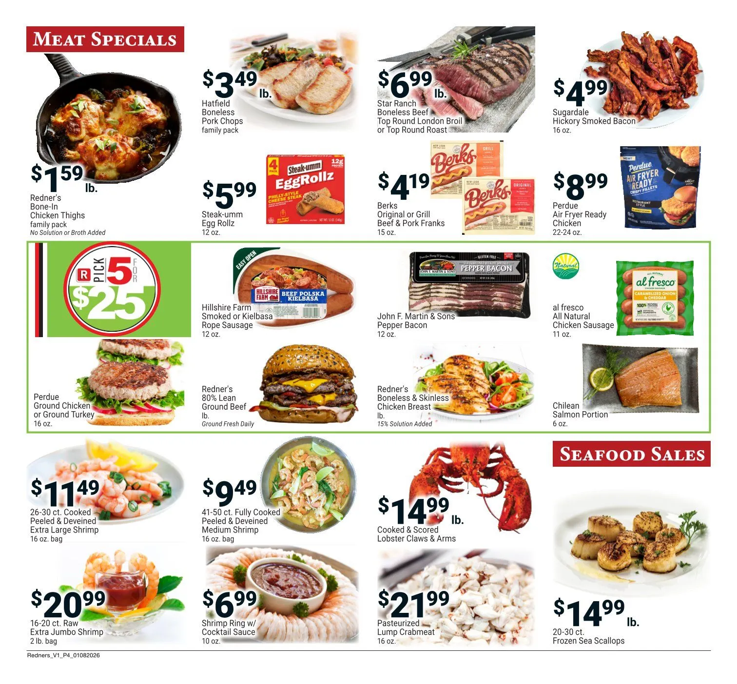 Weekly ad Redner's Market Sales from January 8 to January 14 2026 - Page 4