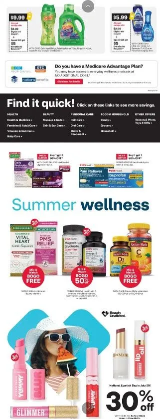 Weekly ad CVS Health Sales from July 20 to July 26 2025 - Page 3