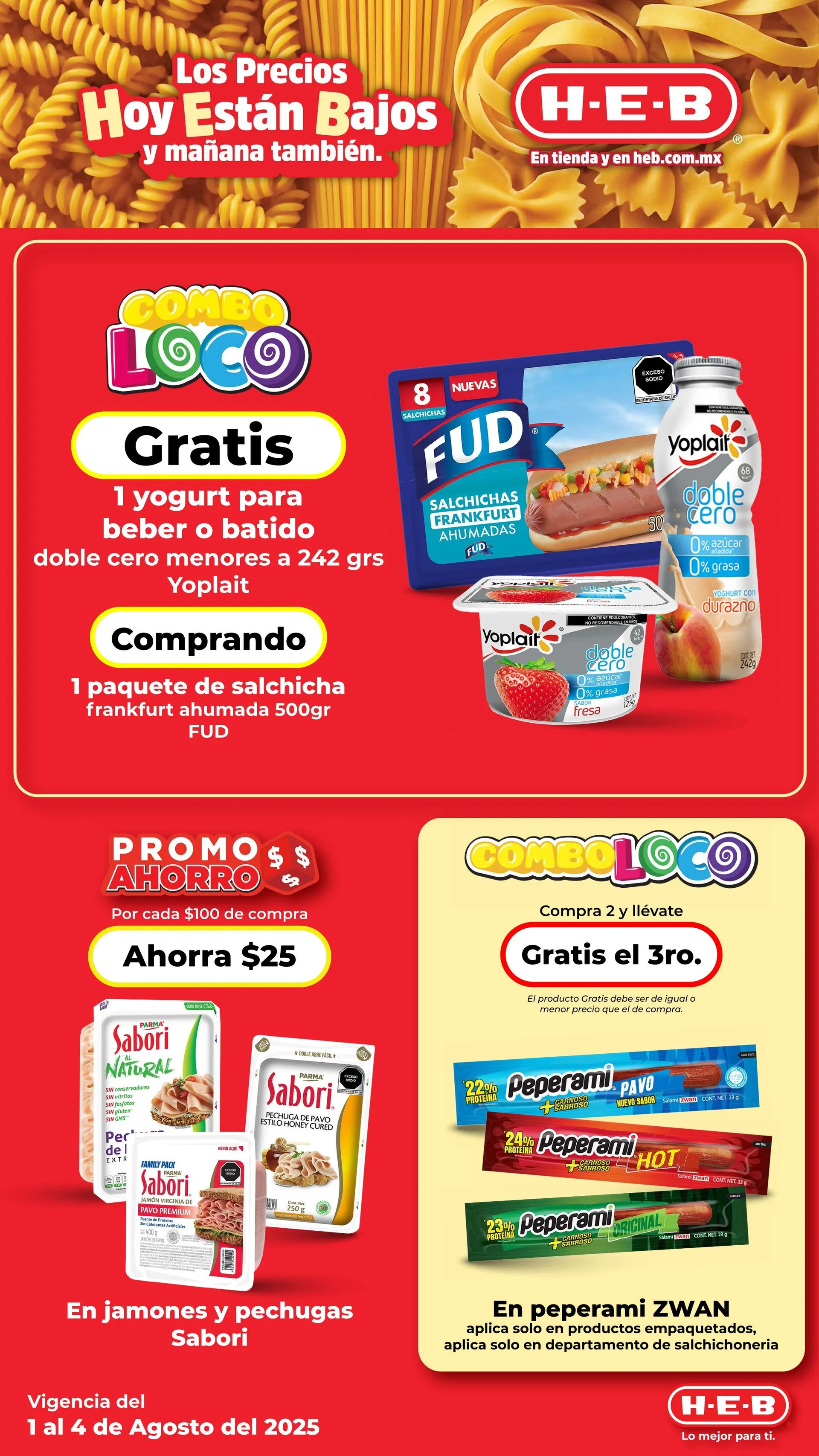 Catálogo de  H-E-B - Catálogos semanales 1 de agosto al 5 de agosto 2025 - Pagina 4