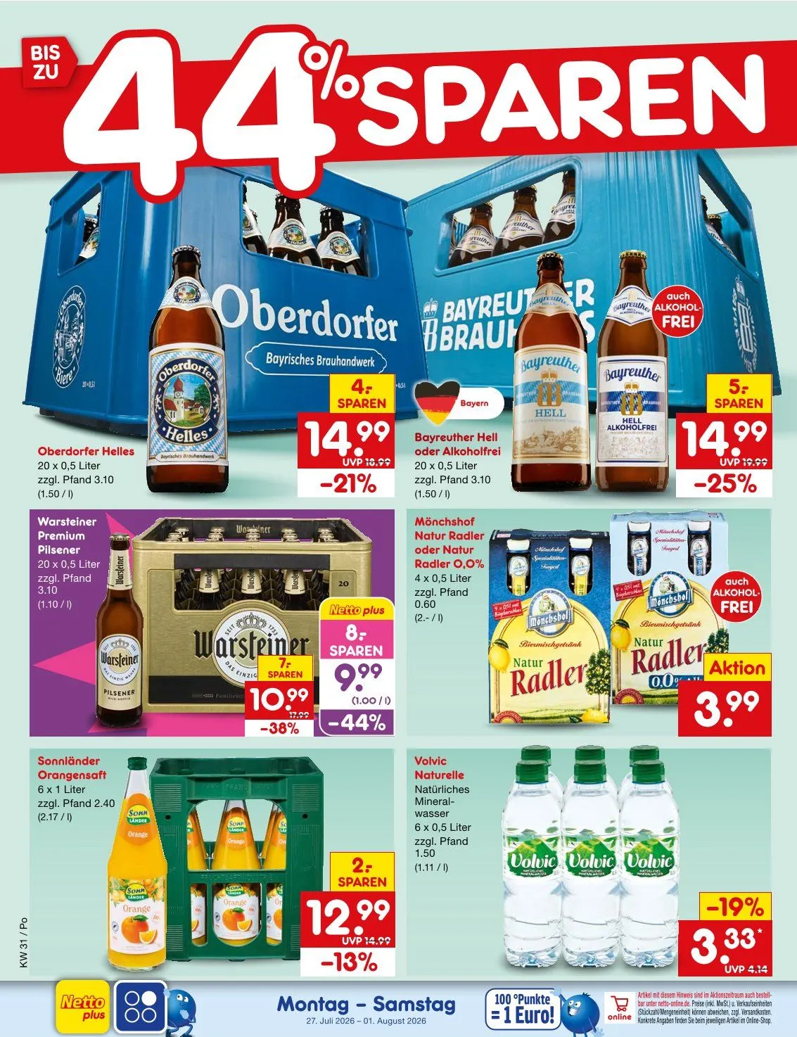 Netto Marken-Discount folders van 27 juli tot 1 augustus 2026 - Folder pagina 4
